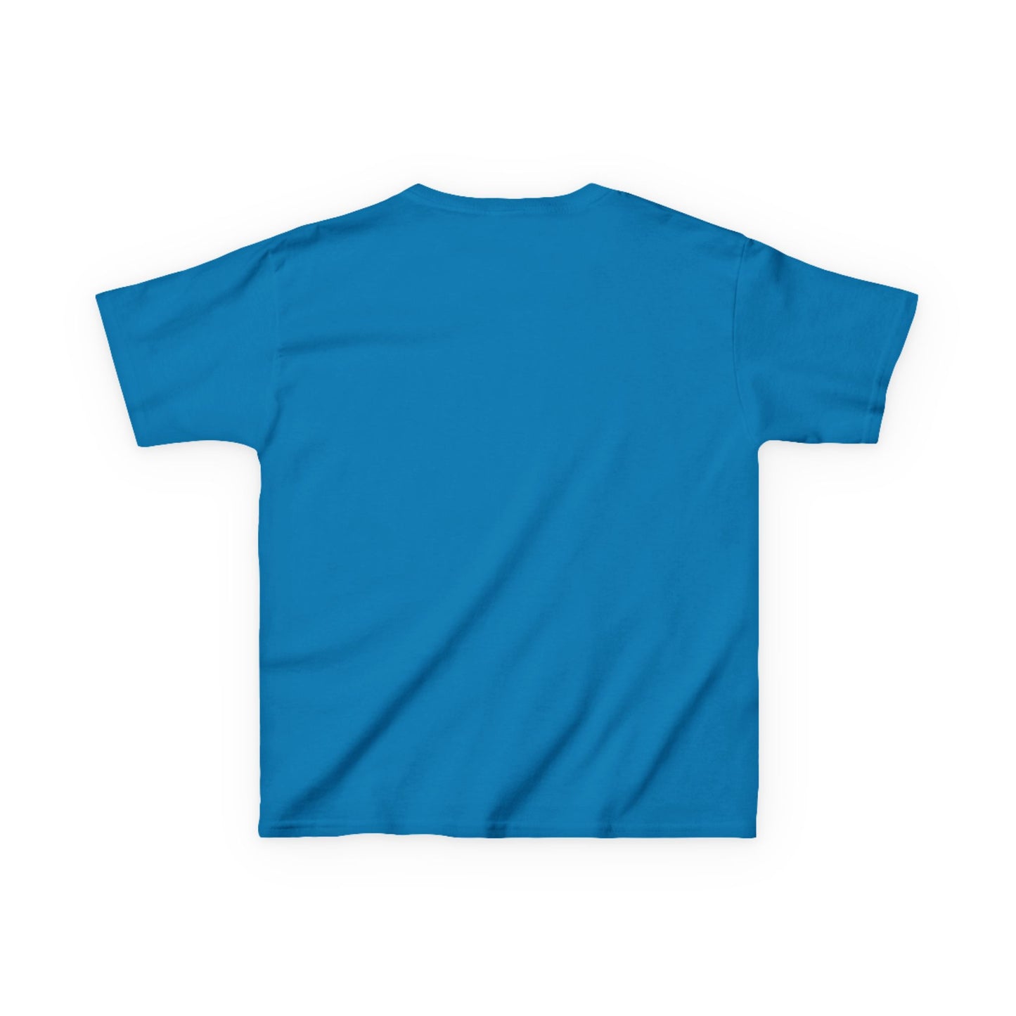 Kids Tee — Cute Patriotic Girl with Stars & Balloons (4th of July)