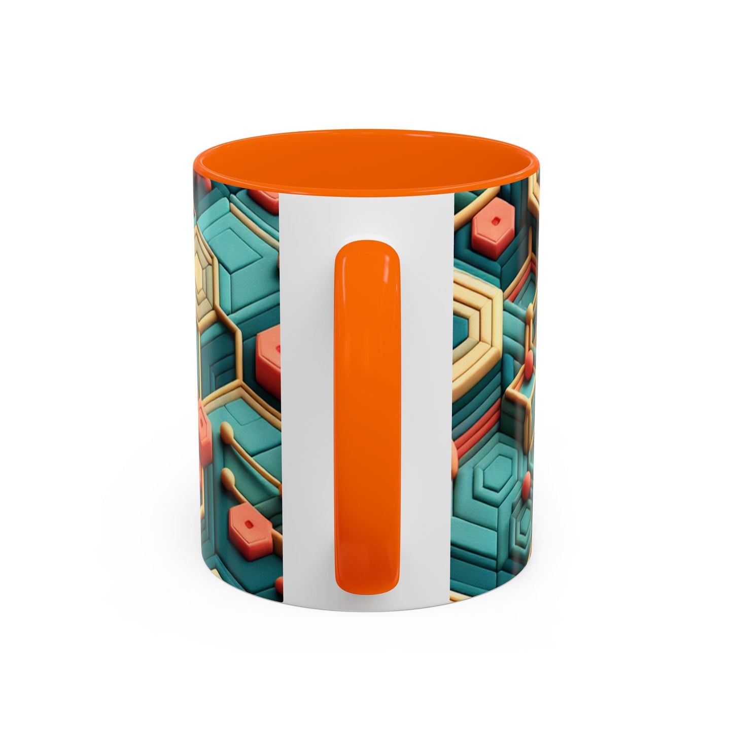 Geometric Pattern Coffee Mug | Unique Gift for Coffee Lovers | Stylish Drinkware for Home or Office | Decorative Mug | Modern Kitchen Decor