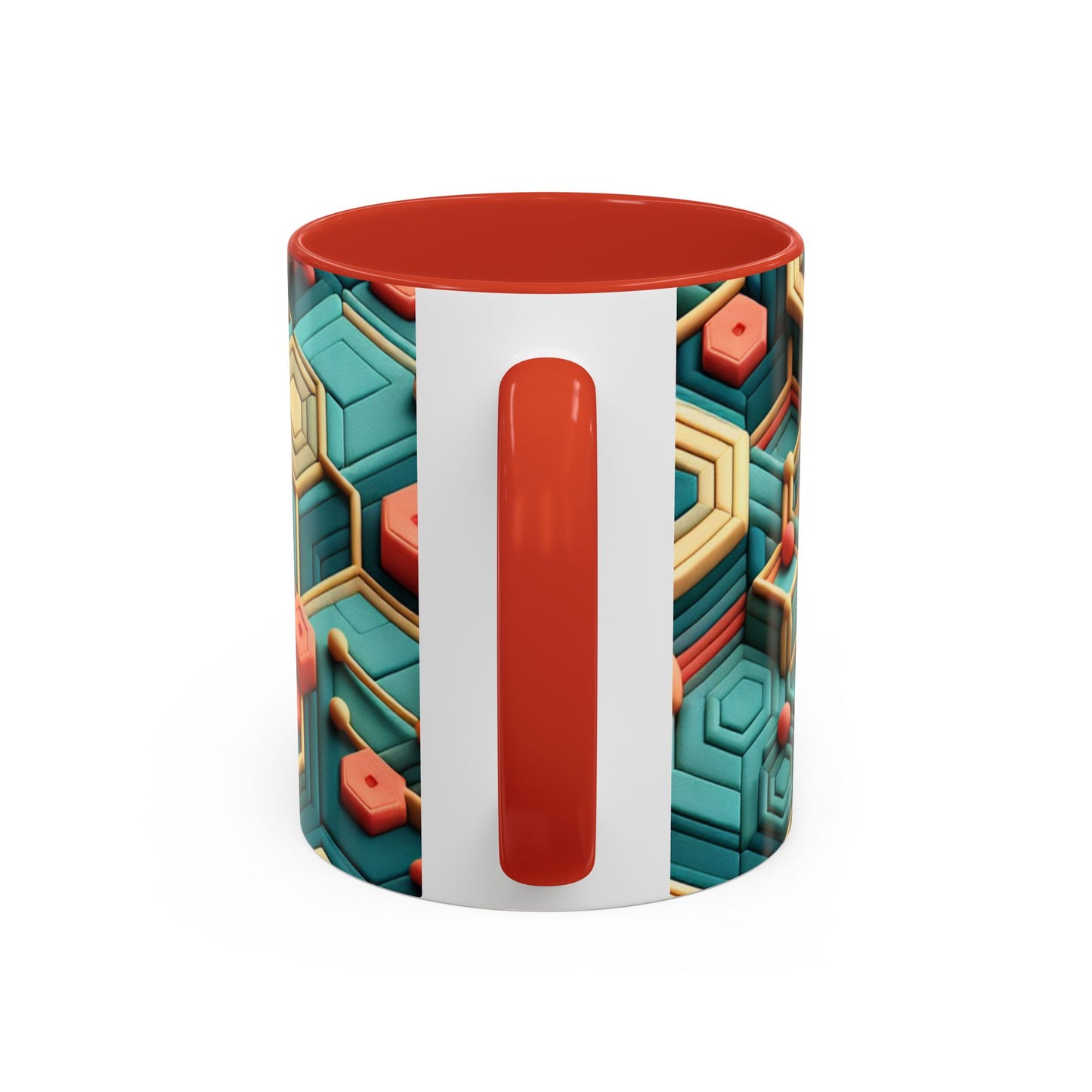 Geometric Pattern Coffee Mug | Unique Gift for Coffee Lovers | Stylish Drinkware for Home or Office | Decorative Mug | Modern Kitchen Decor