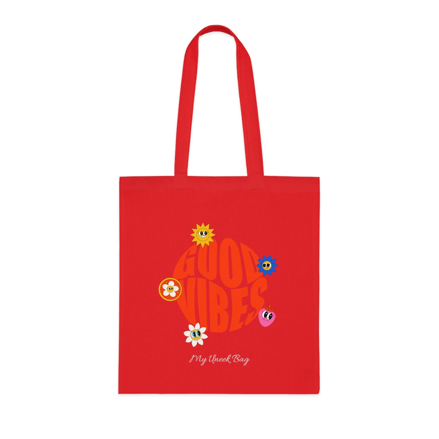 Good Vibes Cotton Tote Bag