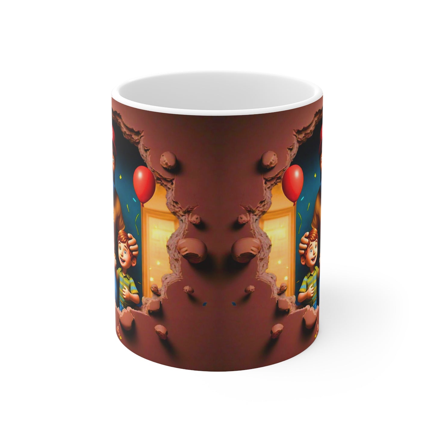 Best Dad Mug — Father and Child Celebration Coffee Cup (Father's Day Gift)