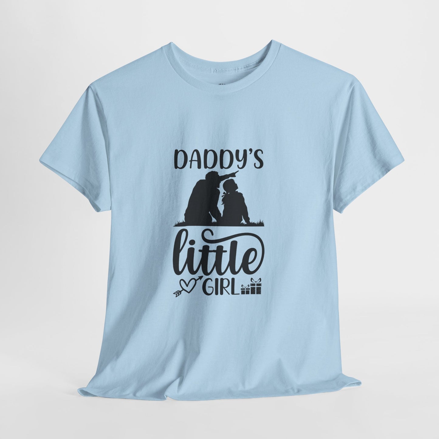 Daddy's Little Girl T-Shirt — Father Daughter Matching Tee, Cute Daddy's Little Girl Graphic Shirt for Dad Gifts & Family Photos