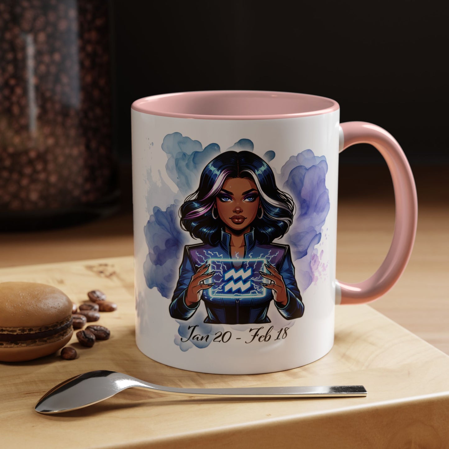 Aquarius Zodiac Coffee Mug — 'I Am an Aquarius' Astrology Gift (11/15oz)