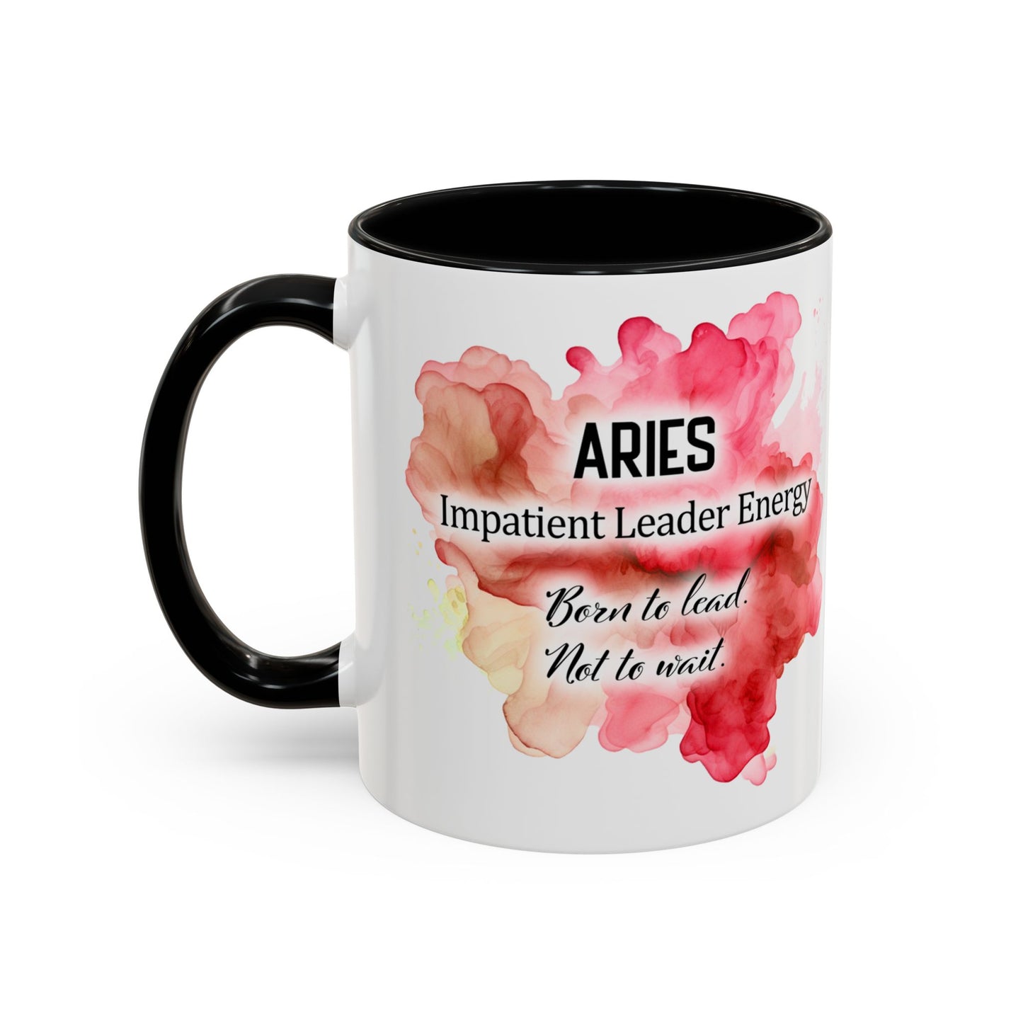 Aries Zodiac Coffee Mug — Fiery Horoscope Design (Mar 20–Apr 19)
