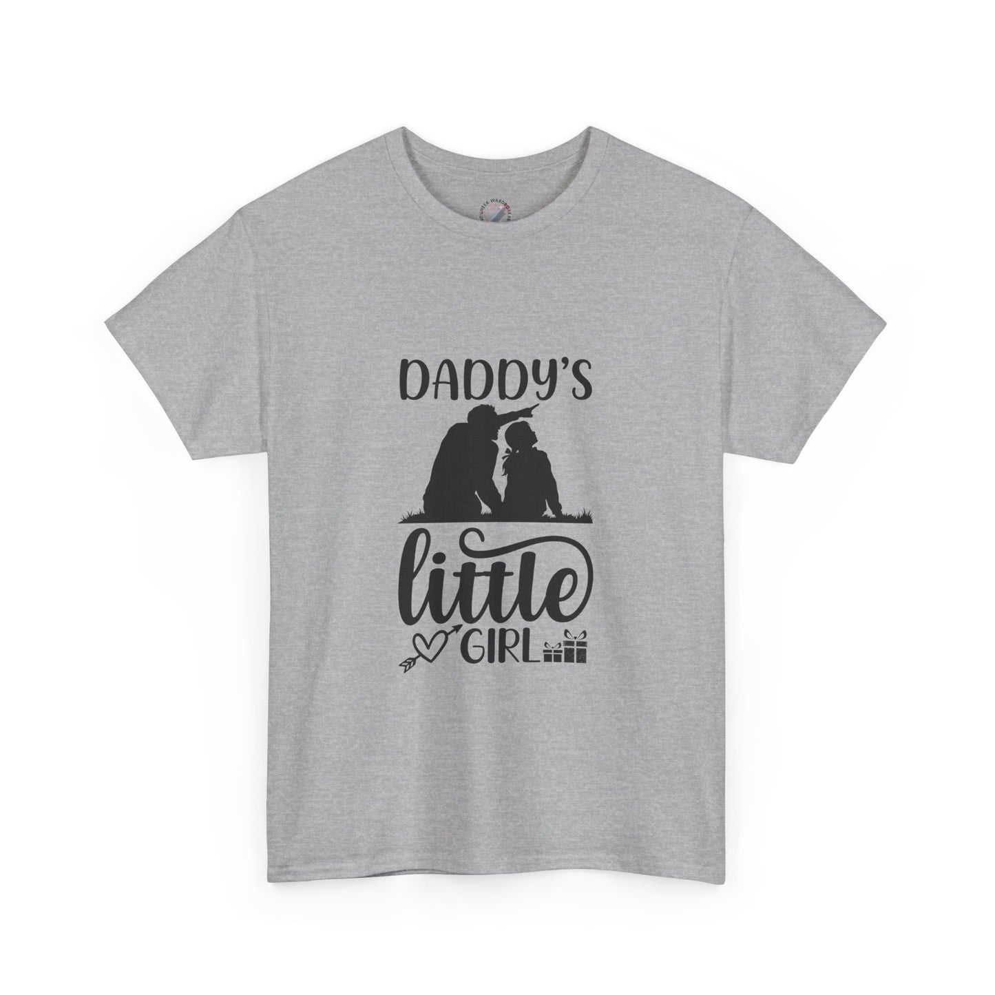 Daddy's Little Girl T-Shirt — Father Daughter Matching Tee, Cute Daddy's Little Girl Graphic Shirt for Dad Gifts & Family Photos