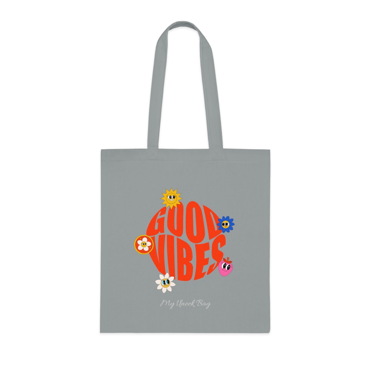 Good Vibes Cotton Tote Bag