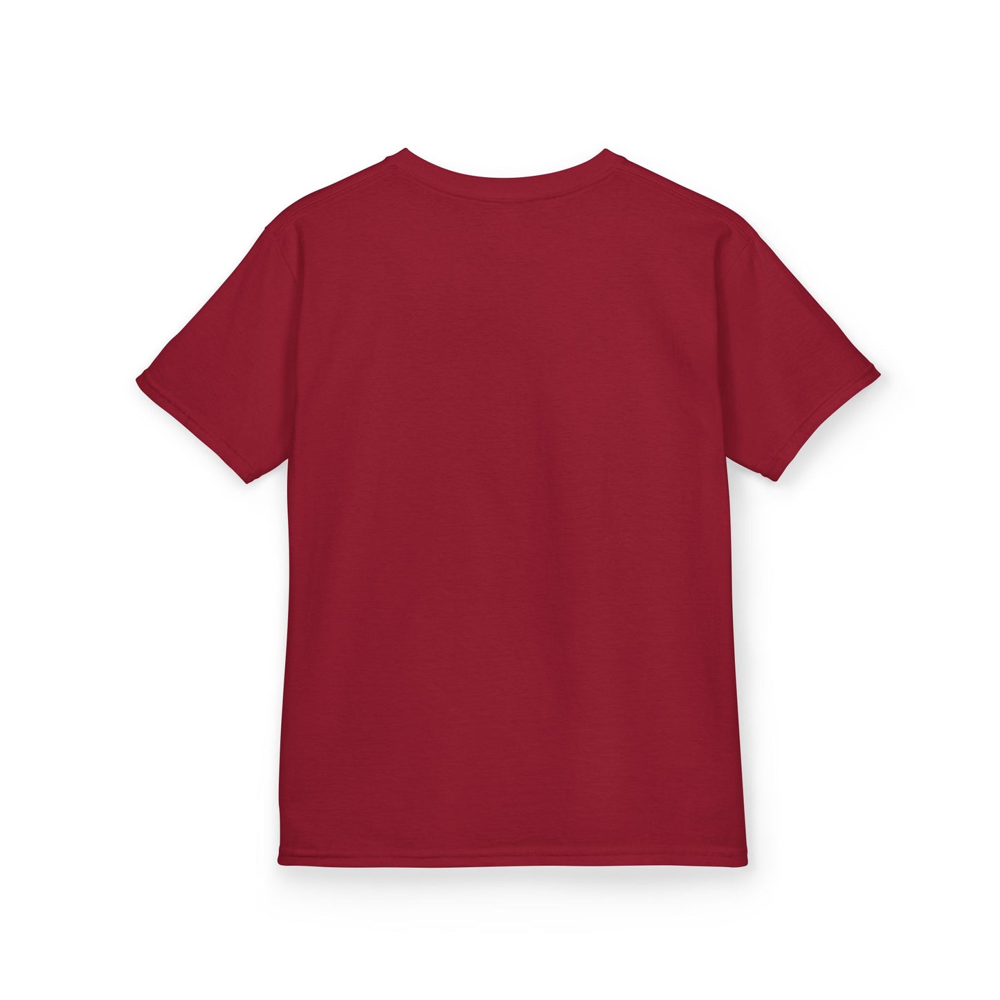 Kids Tee — Cute Patriotic Girl with Stars & Balloons (4th of July)