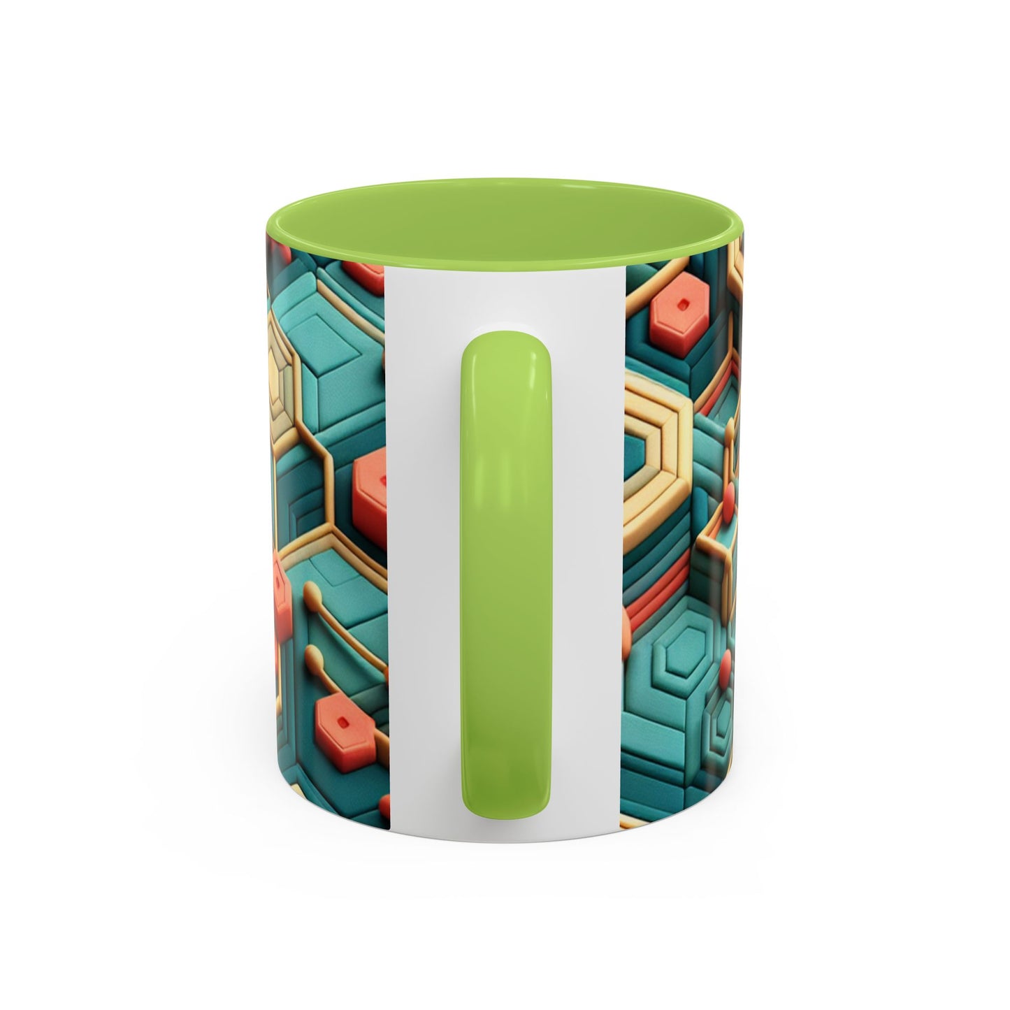 Geometric Pattern Coffee Mug | Unique Gift for Coffee Lovers | Stylish Drinkware for Home or Office | Decorative Mug | Modern Kitchen Decor