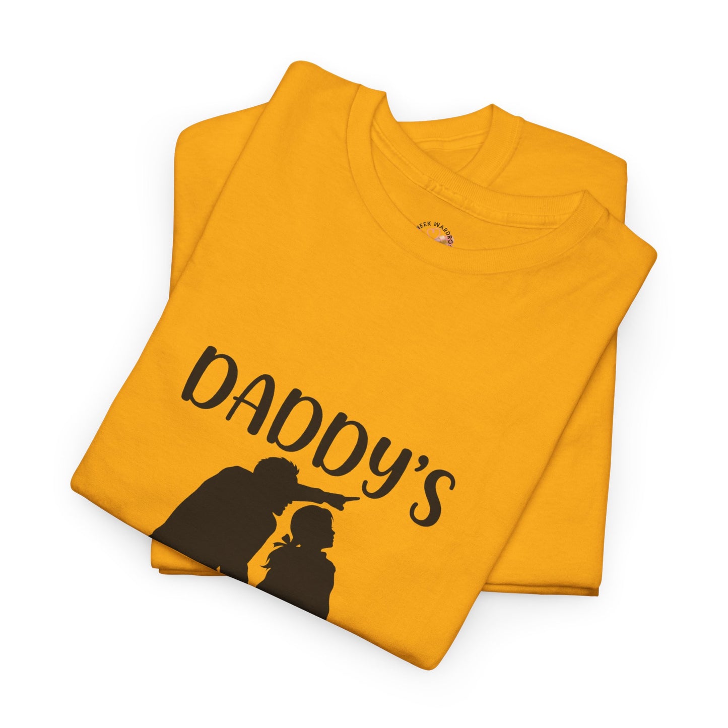 Daddy's Little Girl T-Shirt — Father Daughter Matching Tee, Cute Daddy's Little Girl Graphic Shirt for Dad Gifts & Family Photos