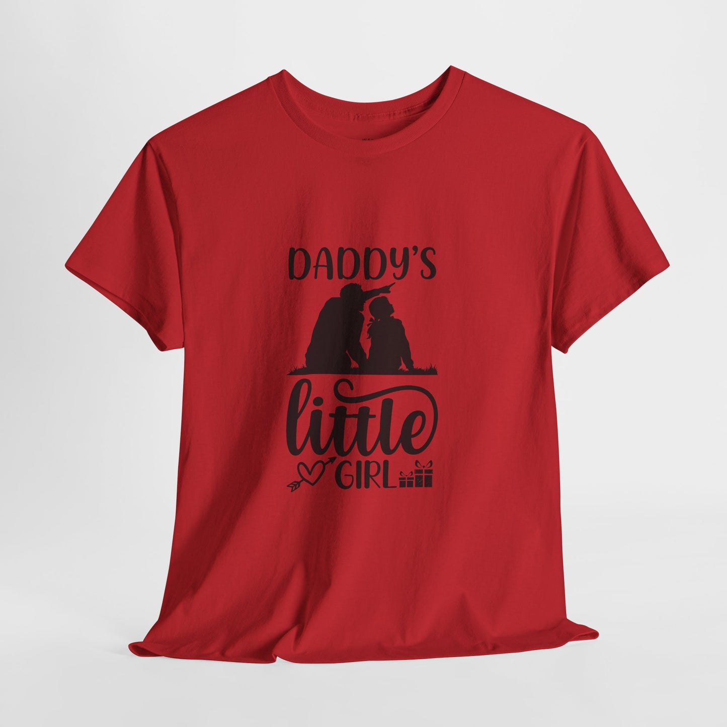 Daddy's Little Girl T-Shirt — Father Daughter Matching Tee, Cute Daddy's Little Girl Graphic Shirt for Dad Gifts & Family Photos