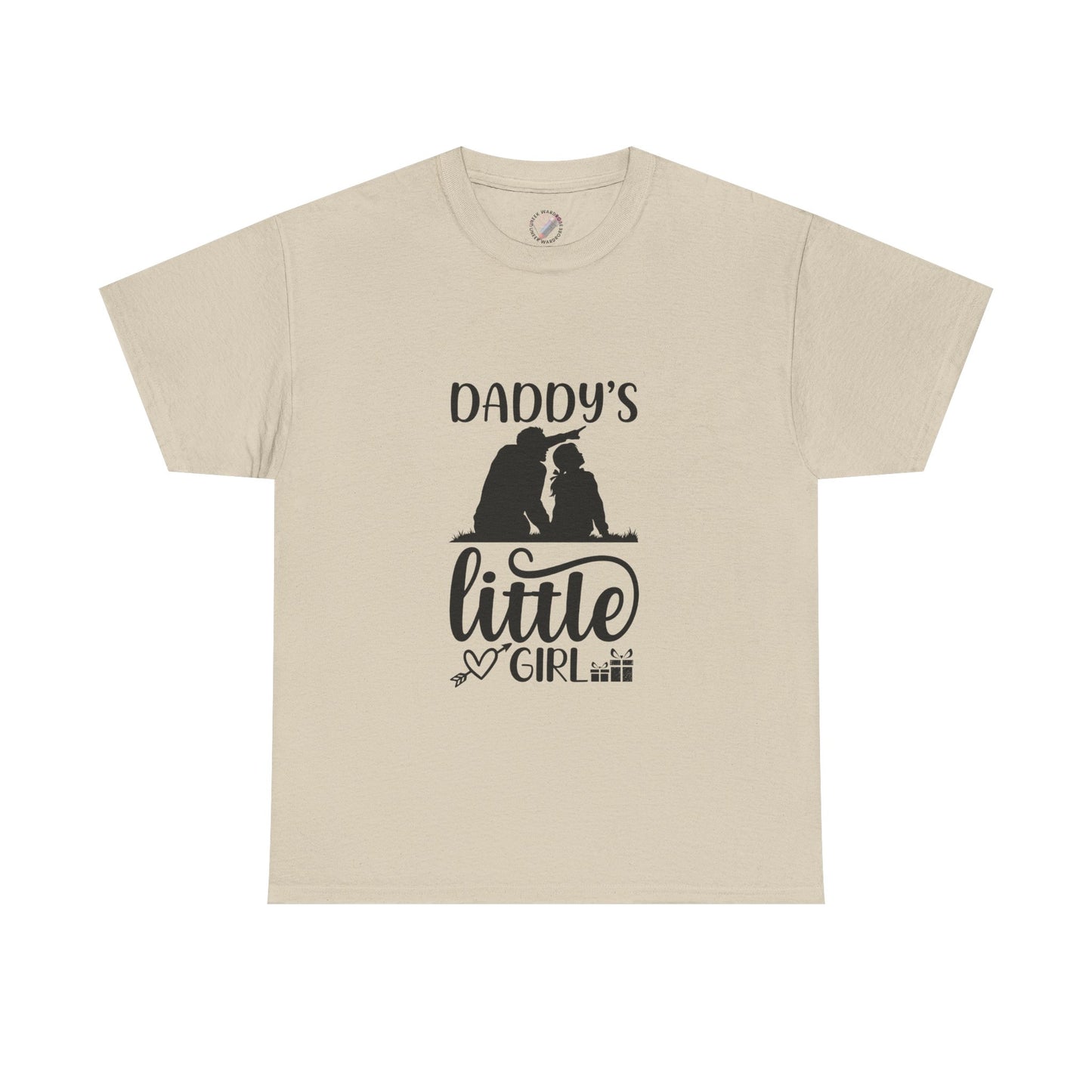 Daddy's Little Girl T-Shirt — Father Daughter Matching Tee, Cute Daddy's Little Girl Graphic Shirt for Dad Gifts & Family Photos