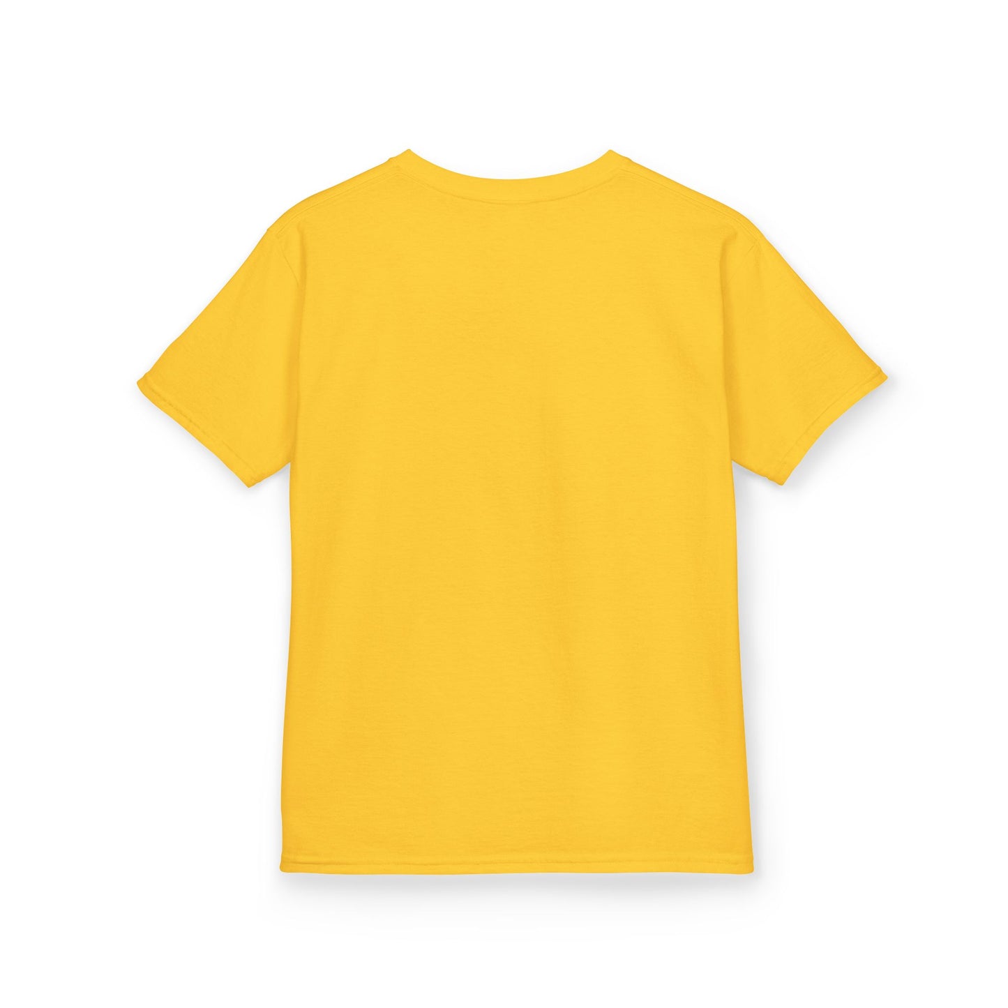 Kids Tee — Cute Patriotic Girl with Stars & Balloons (4th of July)