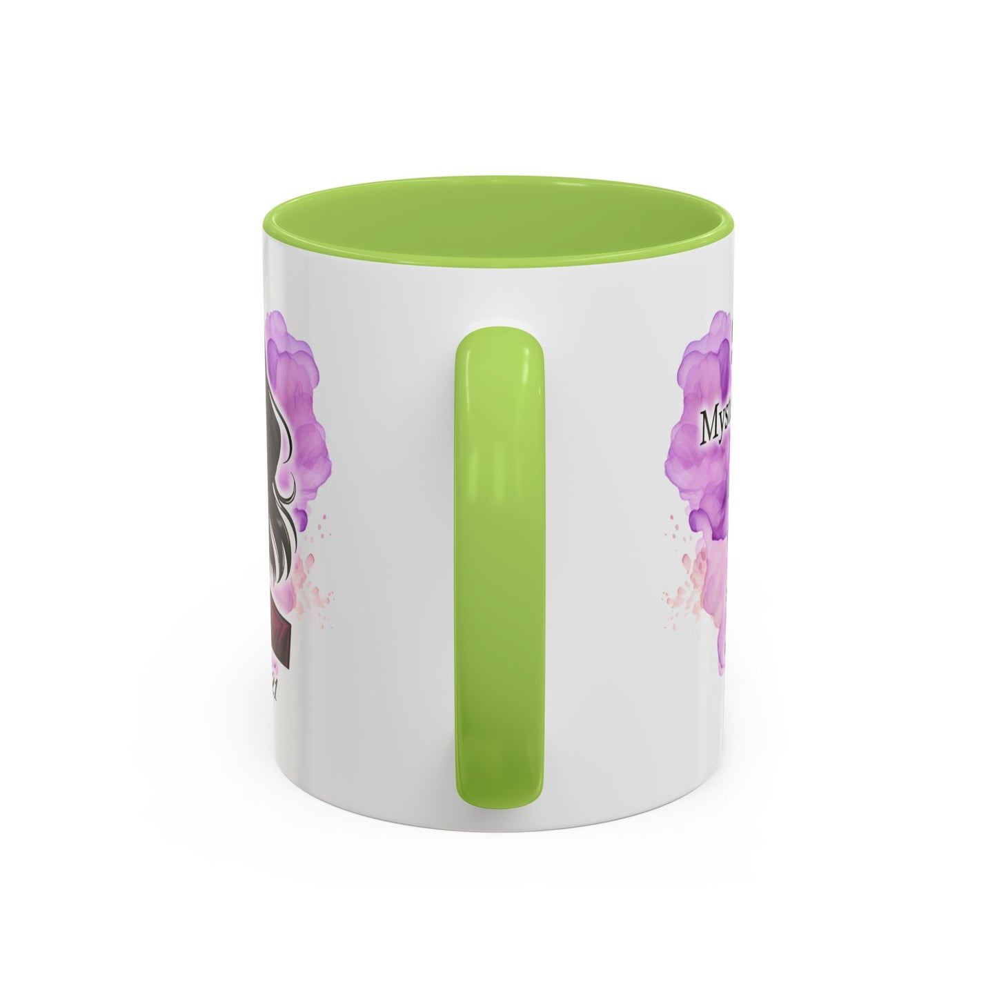Scorpio Accent Coffee Mug — Zodiac Scorpio Girl Design (Oct 23–Nov 21)