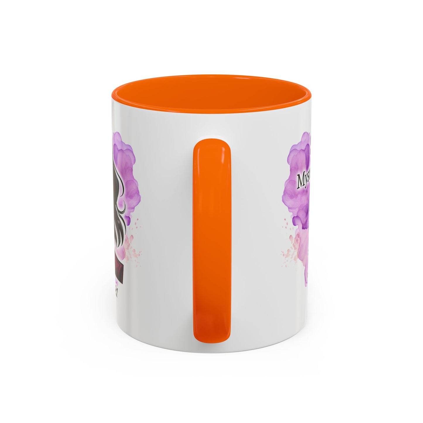 Scorpio Accent Coffee Mug — Zodiac Scorpio Girl Design (Oct 23–Nov 21)