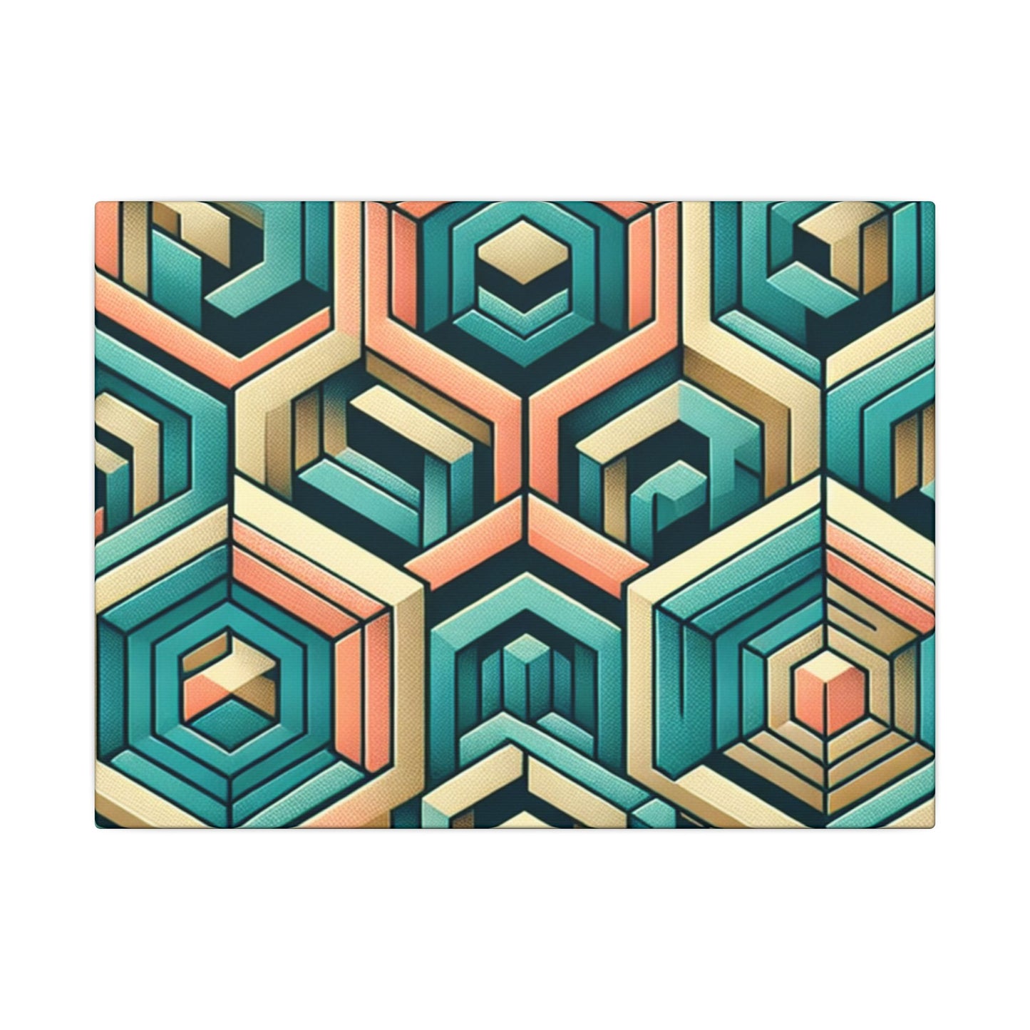 Matte Canvas, Stretched, 0.75" (Multi-Size)