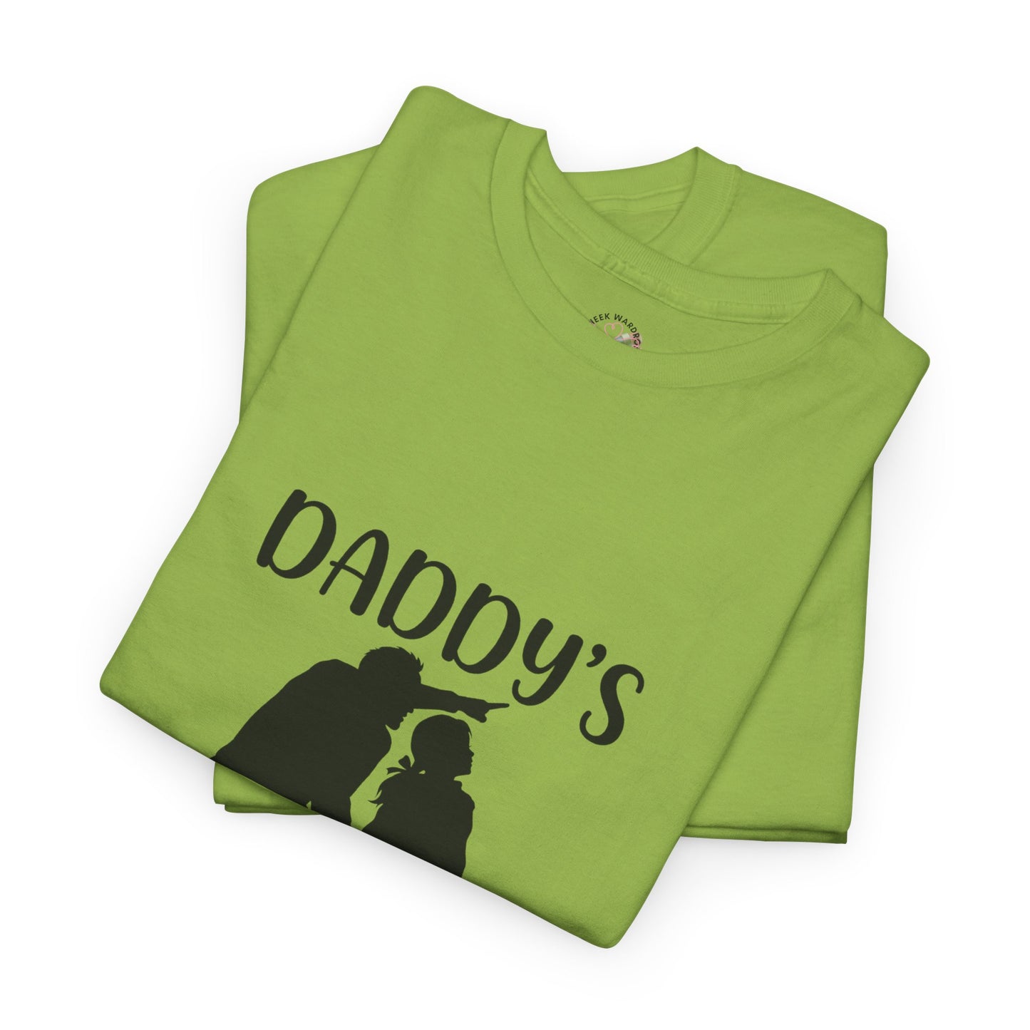 Daddy's Little Girl T-Shirt — Father Daughter Matching Tee, Cute Daddy's Little Girl Graphic Shirt for Dad Gifts & Family Photos