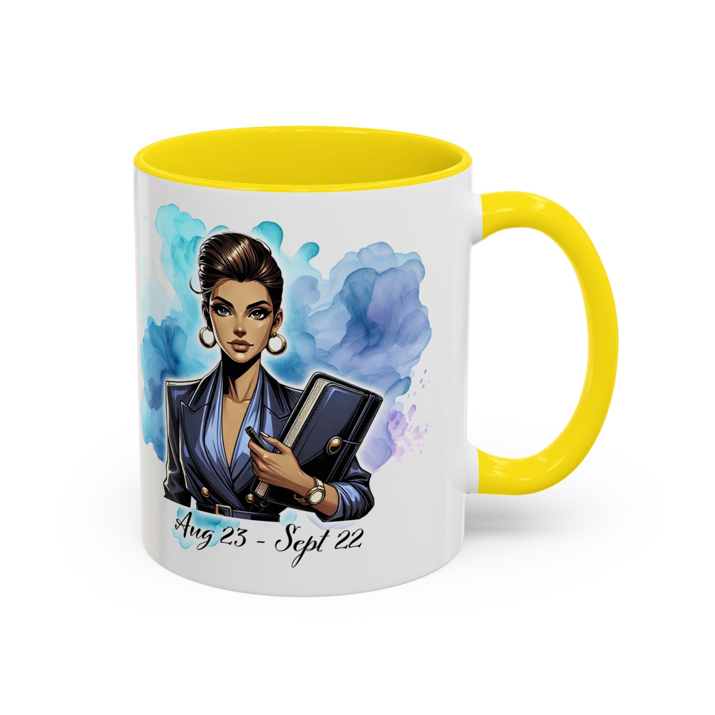 Virgo Zodiac Coffee Mug — "Analytical Overthinker" Accent Mug (Aug 23–Sept 22)