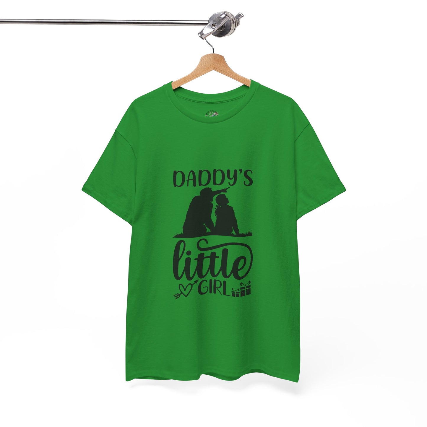 Daddy's Little Girl T-Shirt — Father Daughter Matching Tee, Cute Daddy's Little Girl Graphic Shirt for Dad Gifts & Family Photos