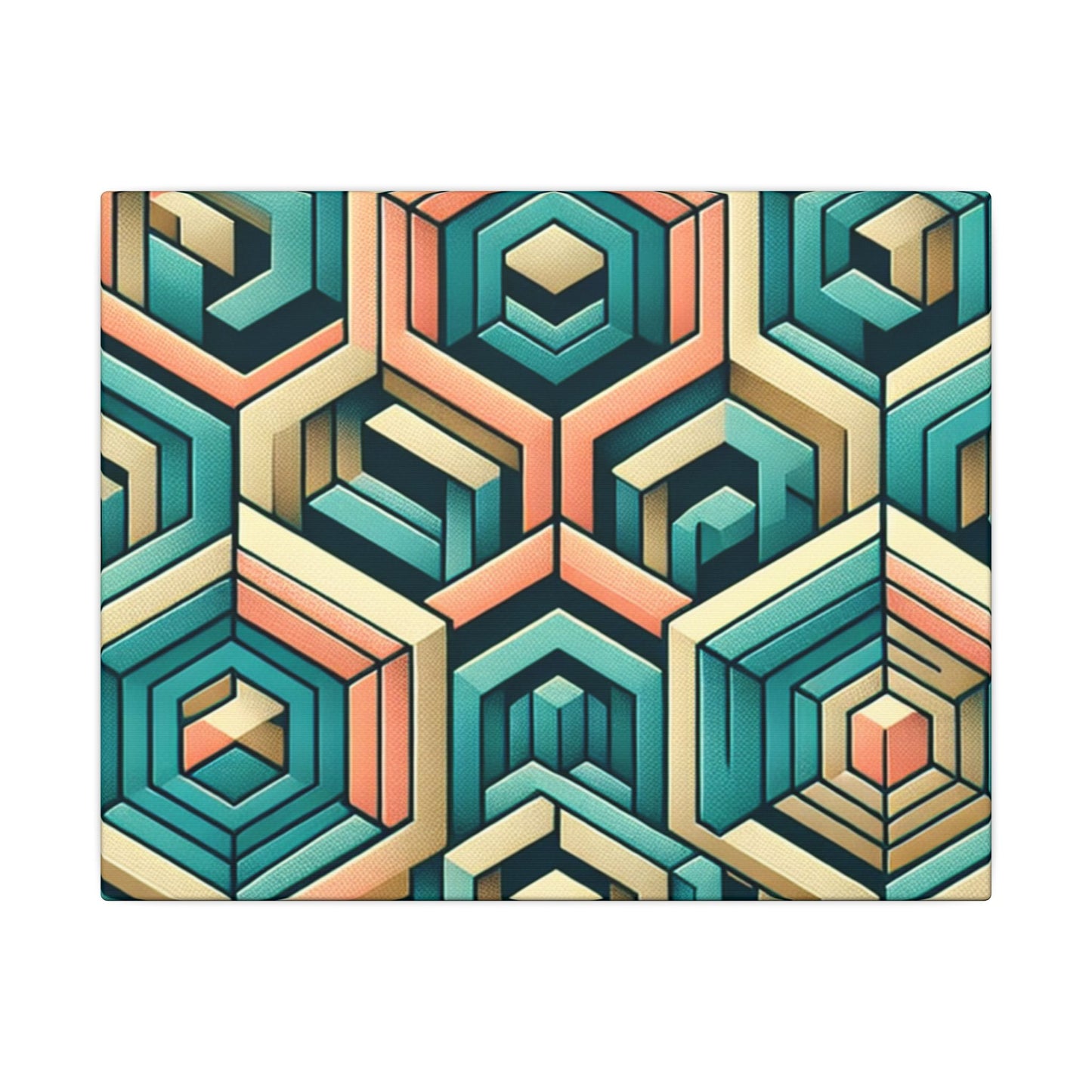 Matte Canvas, Stretched, 0.75" (Multi-Size)
