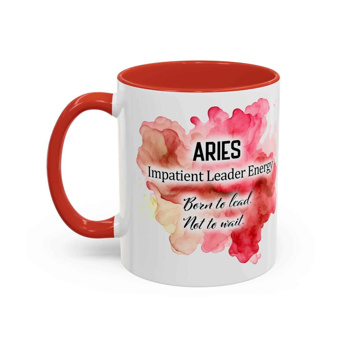 Aries Zodiac Coffee Mug — Fiery Horoscope Design (Mar 20–Apr 19)