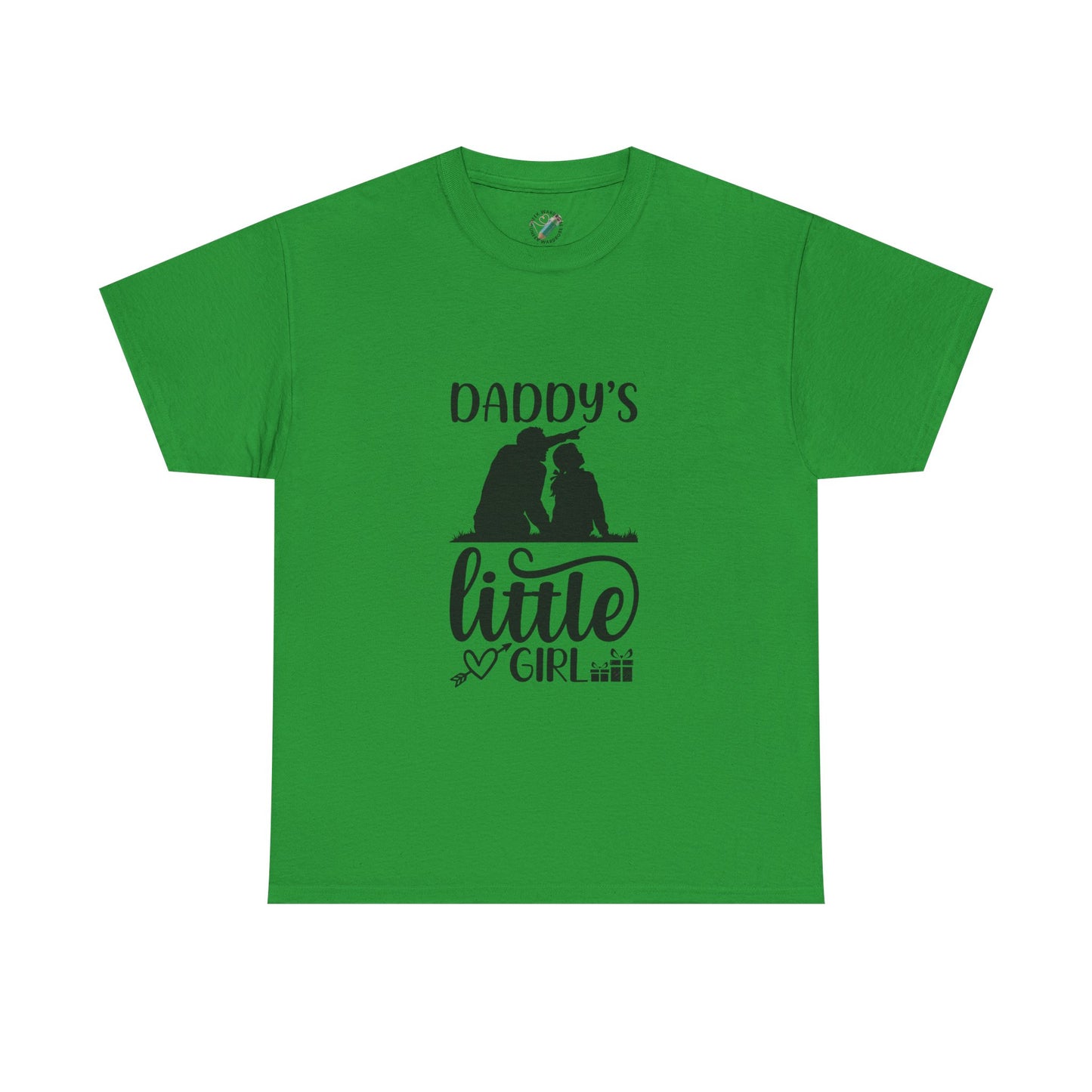 Daddy's Little Girl T-Shirt — Father Daughter Matching Tee, Cute Daddy's Little Girl Graphic Shirt for Dad Gifts & Family Photos