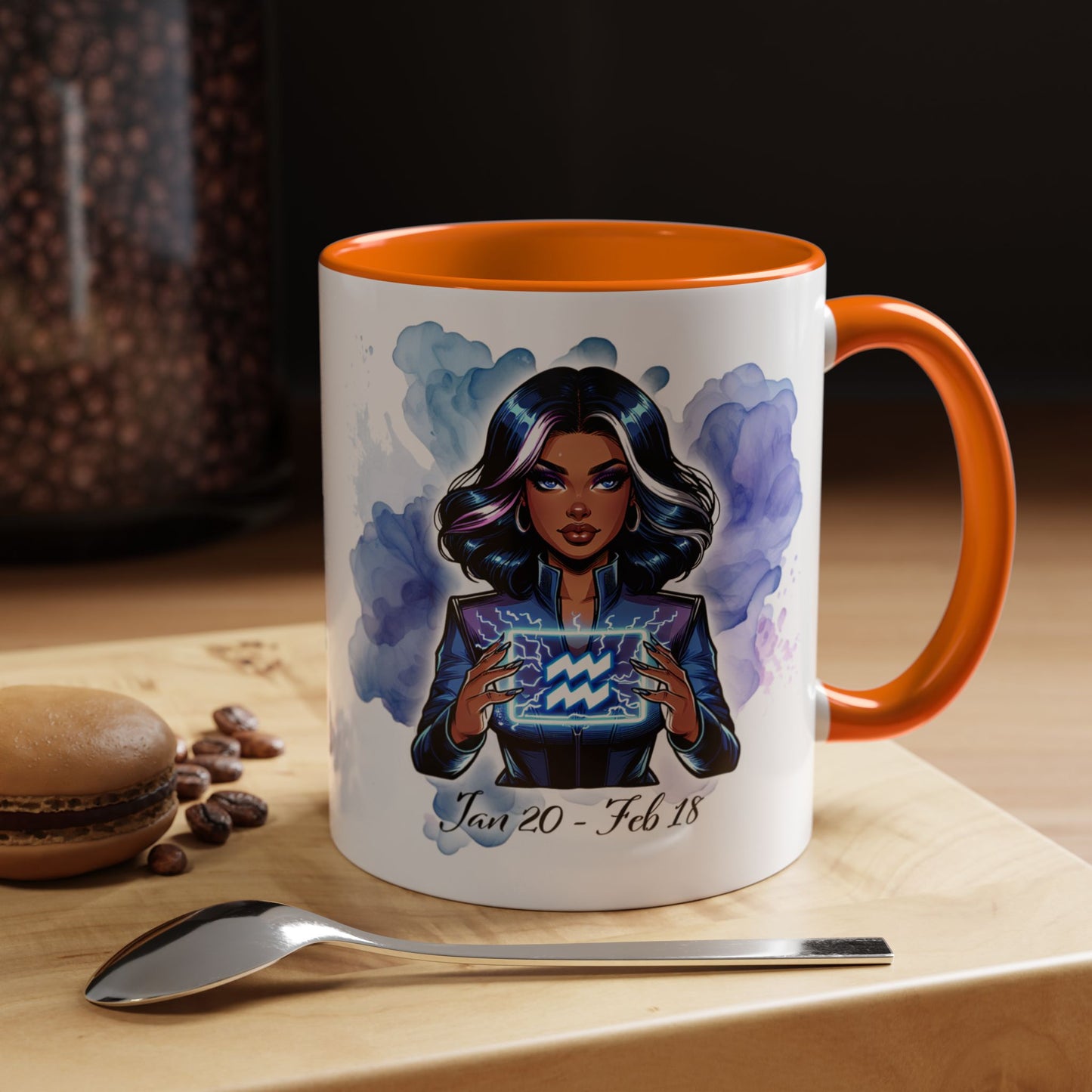 Aquarius Zodiac Coffee Mug — 'I Am an Aquarius' Astrology Gift (11/15oz)