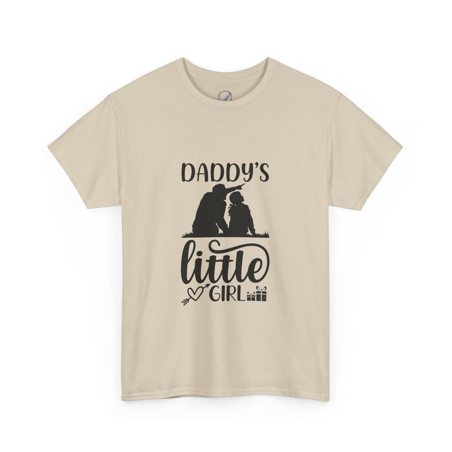 Daddy's Little Girl T-Shirt — Father Daughter Matching Tee, Cute Daddy's Little Girl Graphic Shirt for Dad Gifts & Family Photos