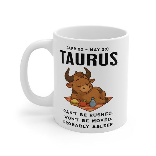 Taurus Mug —  Zodiac Coffee Cup
