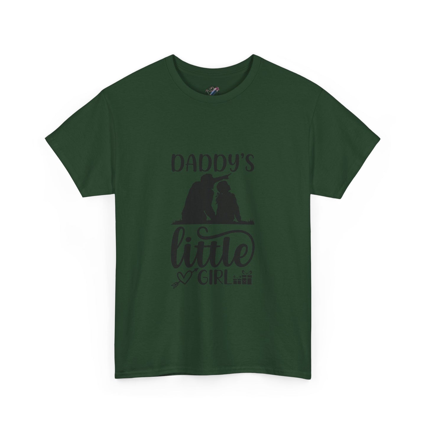 Daddy's Little Girl T-Shirt — Father Daughter Matching Tee, Cute Daddy's Little Girl Graphic Shirt for Dad Gifts & Family Photos
