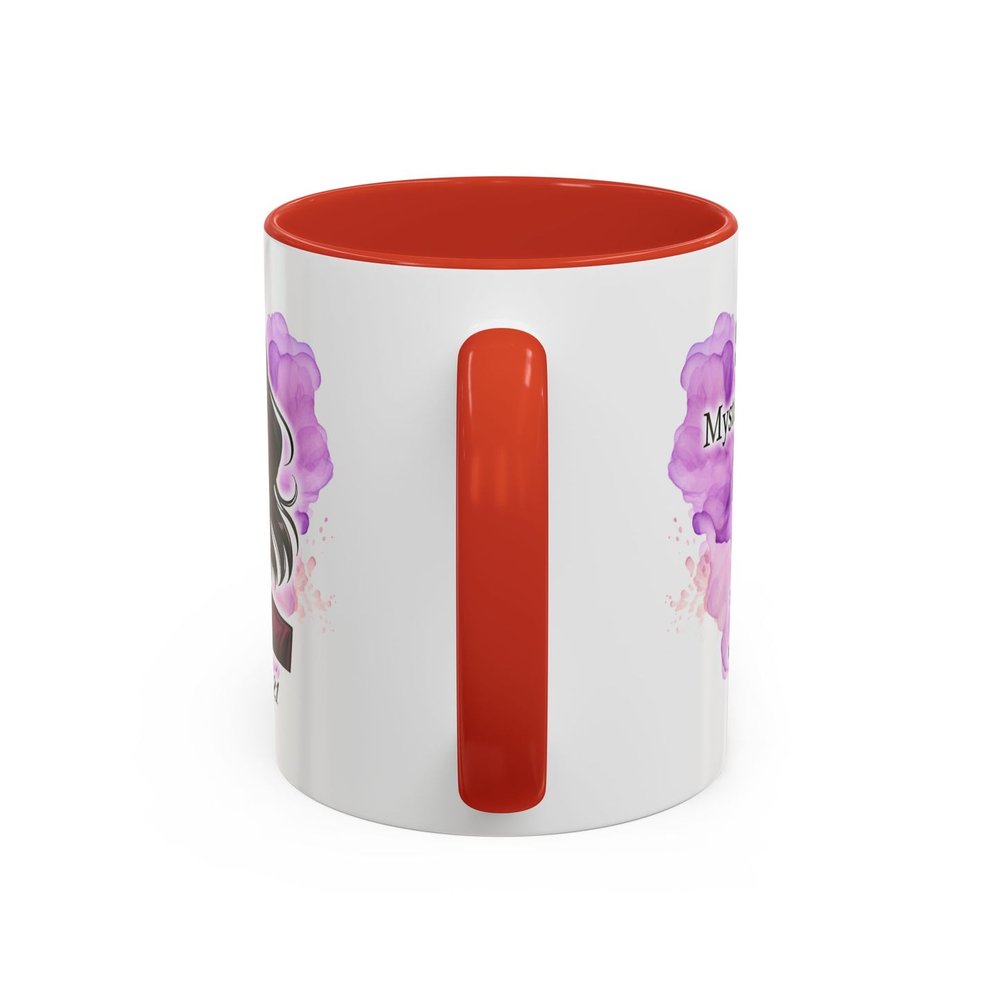 Scorpio Accent Coffee Mug — Zodiac Scorpio Girl Design (Oct 23–Nov 21)