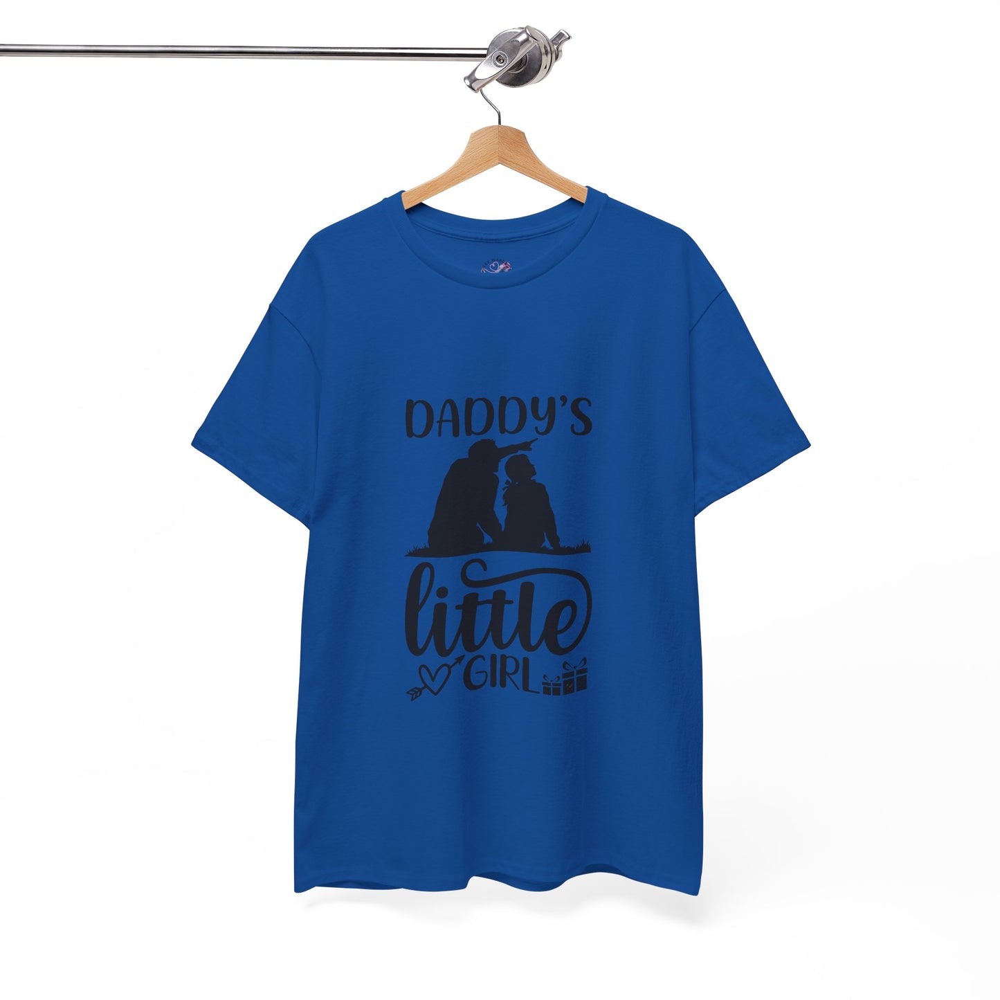 Daddy's Little Girl T-Shirt — Father Daughter Matching Tee, Cute Daddy's Little Girl Graphic Shirt for Dad Gifts & Family Photos