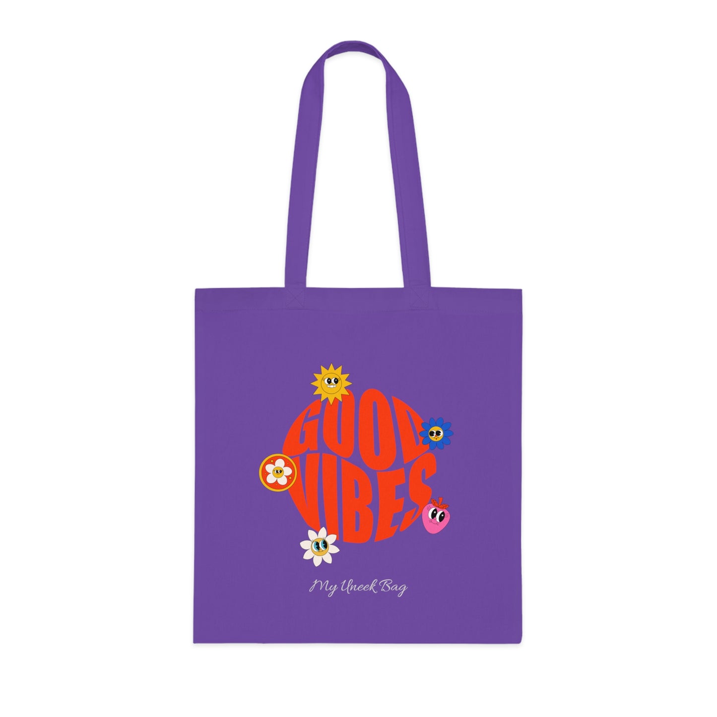 Good Vibes Cotton Tote Bag