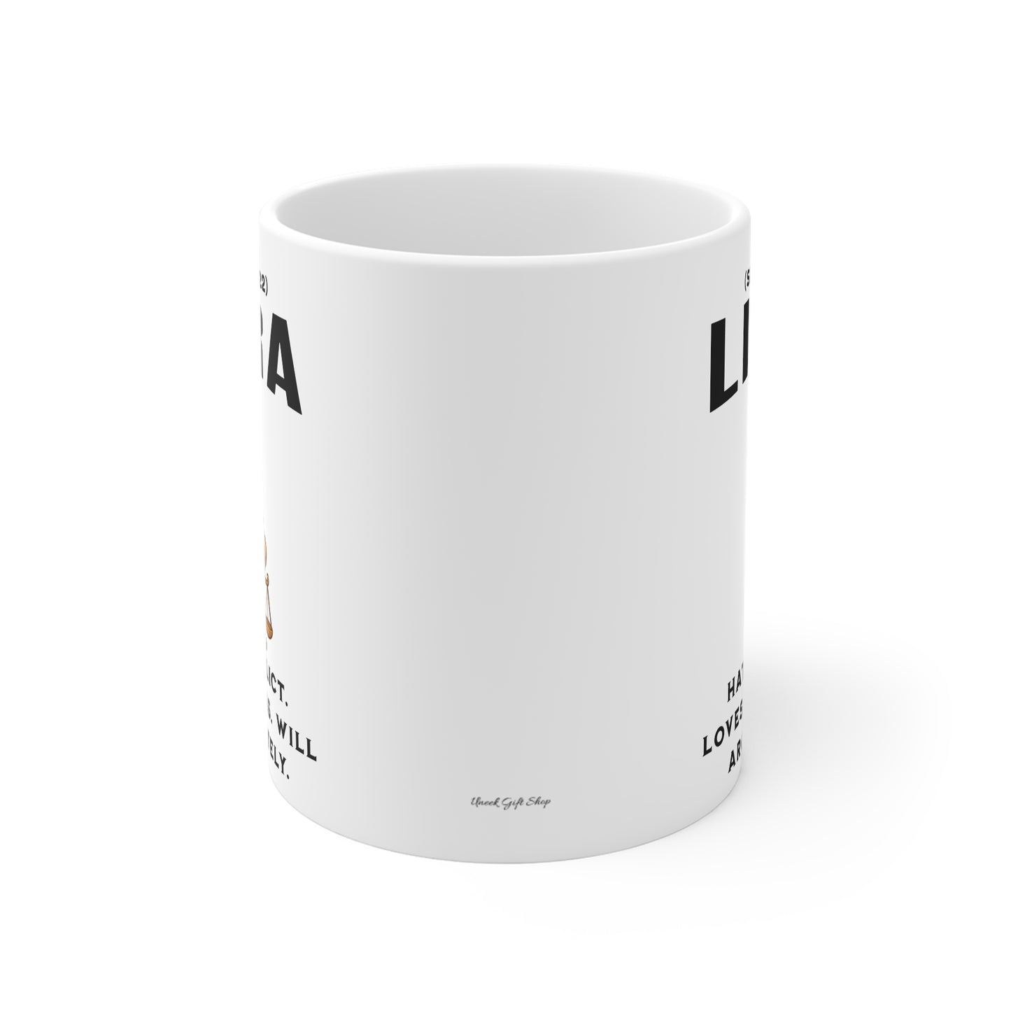 Libra Mug — Zodiac Coffee Cup