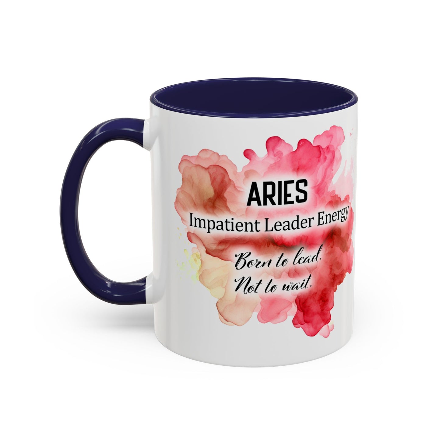 Aries Zodiac Coffee Mug — Fiery Horoscope Design (Mar 20–Apr 19)