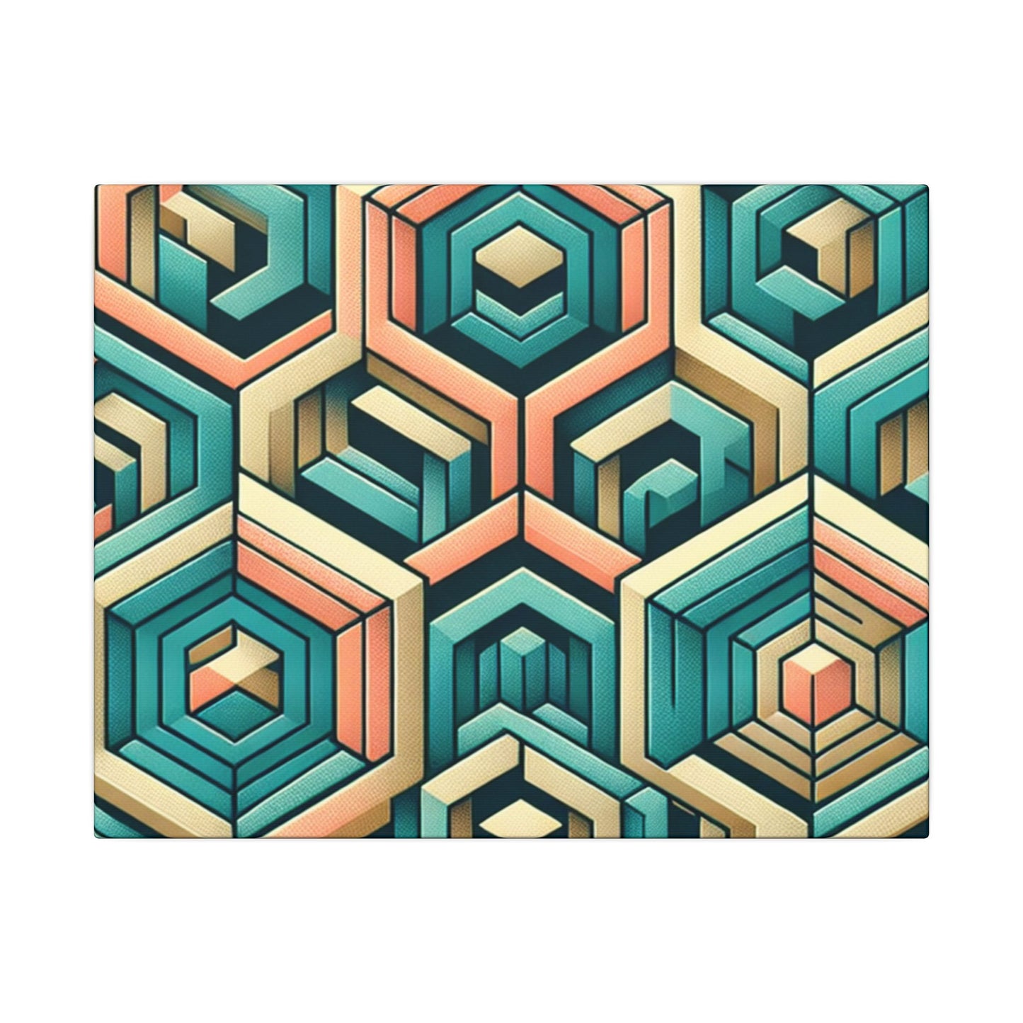 Matte Canvas, Stretched, 0.75" (Multi-Size)