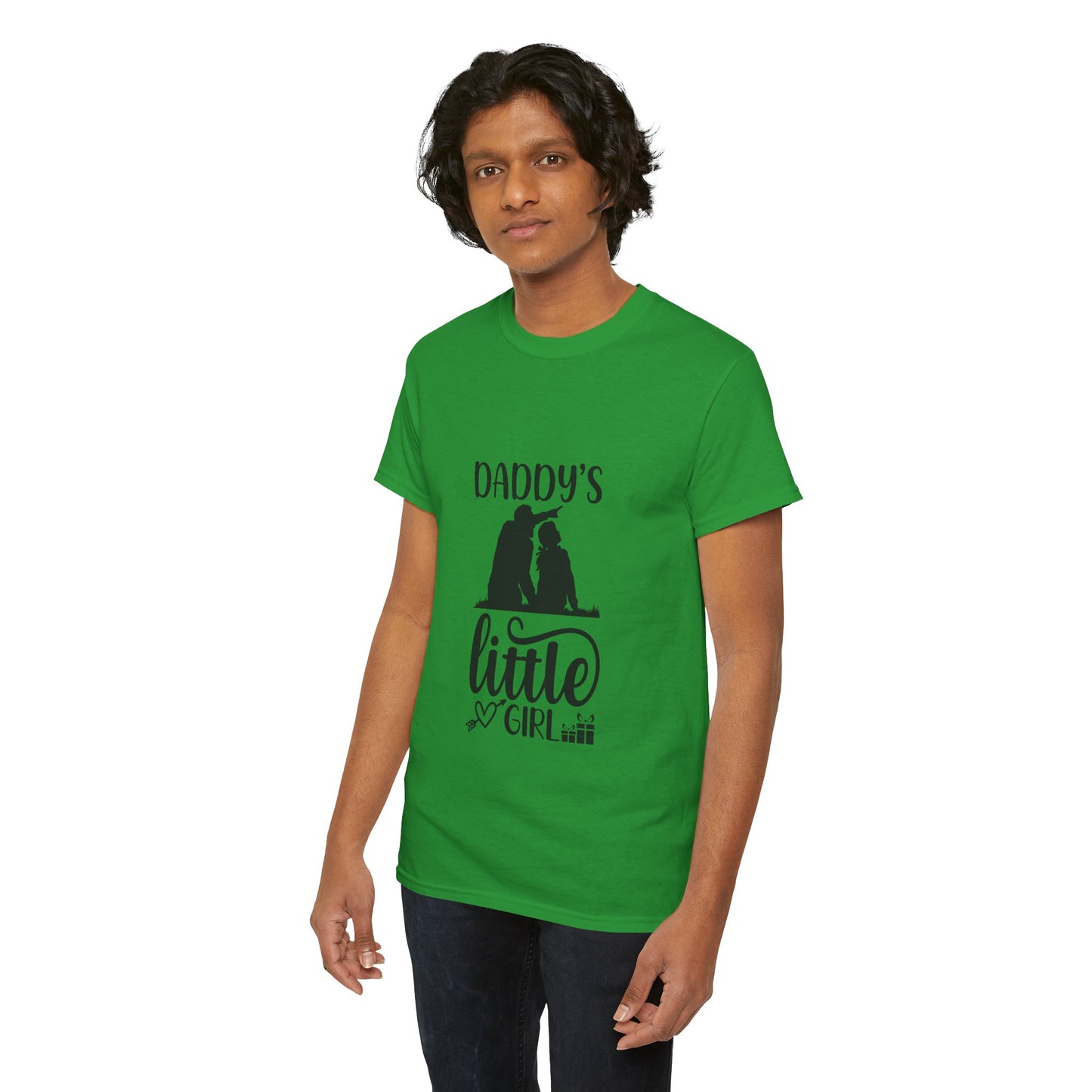 Daddy's Little Girl T-Shirt — Father Daughter Matching Tee, Cute Daddy's Little Girl Graphic Shirt for Dad Gifts & Family Photos