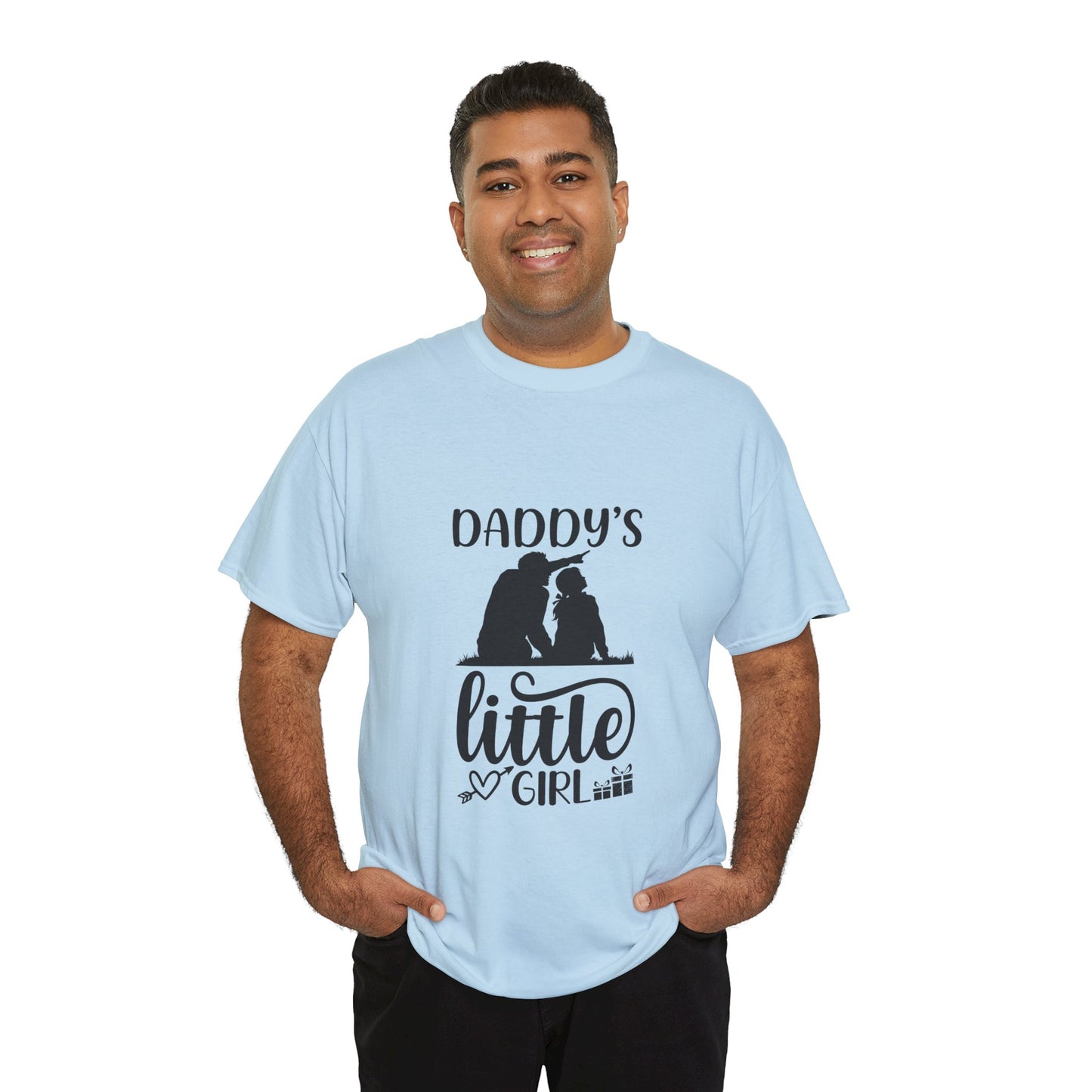 Daddy's Little Girl T-Shirt — Father Daughter Matching Tee, Cute Daddy's Little Girl Graphic Shirt for Dad Gifts & Family Photos