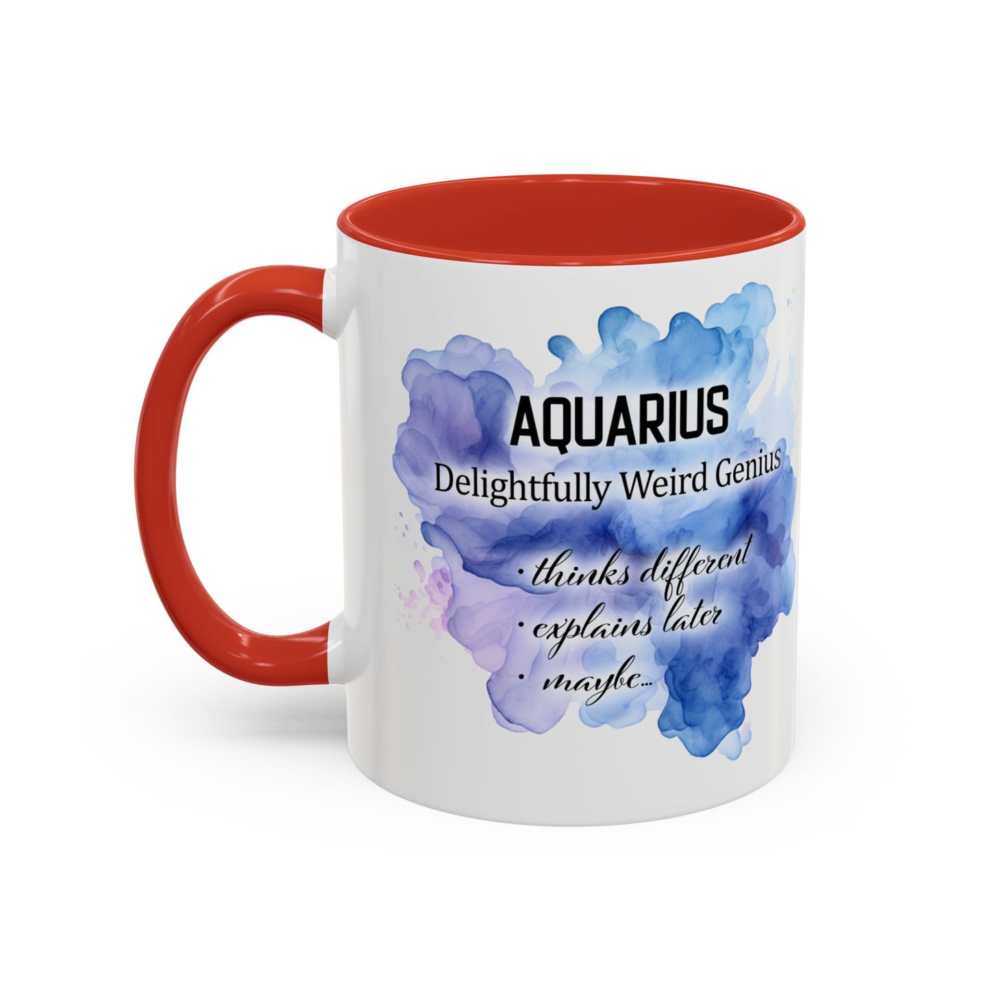 Aquarius Zodiac Coffee Mug — 'I Am an Aquarius' Astrology Gift (11/15oz)