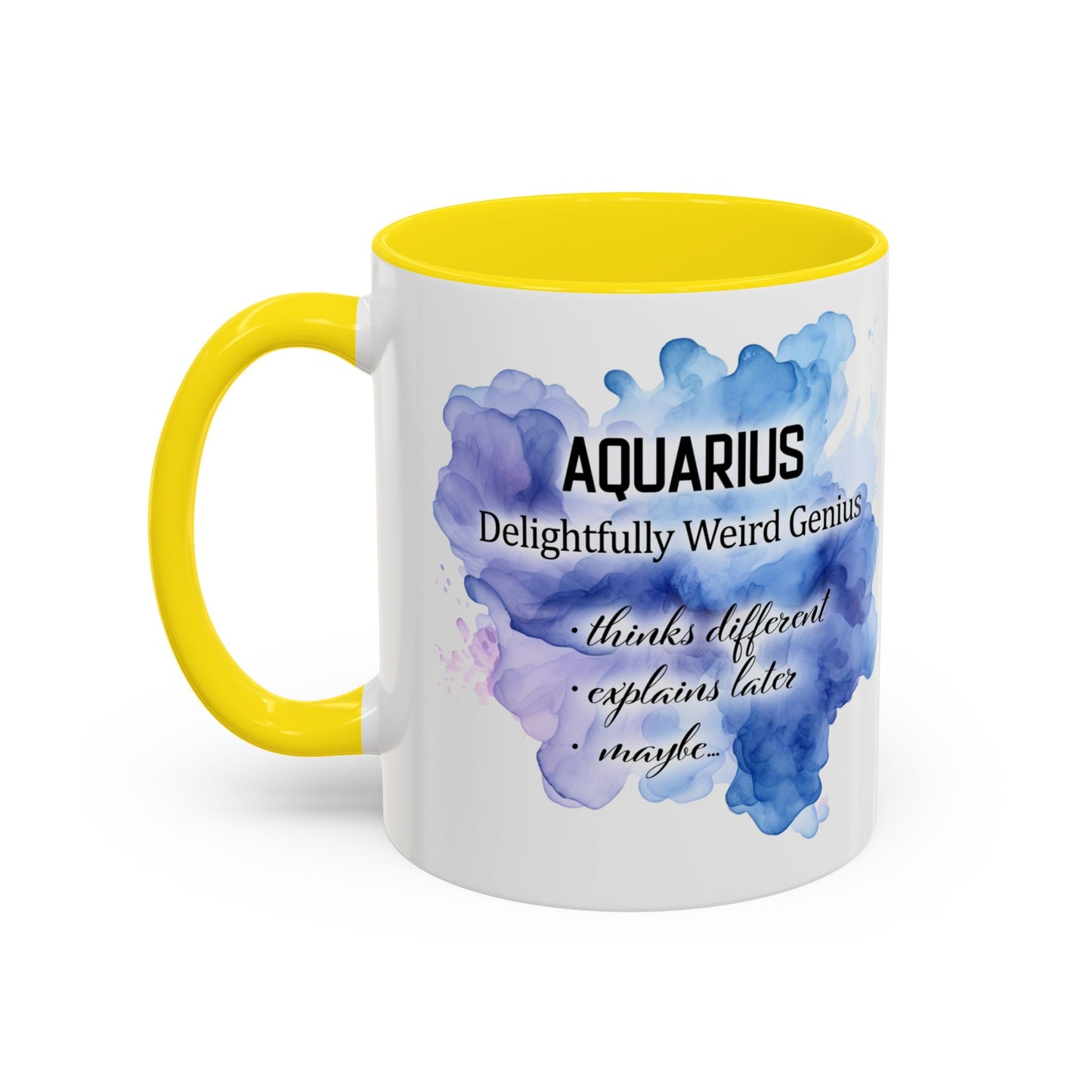 Aquarius Zodiac Coffee Mug — 'I Am an Aquarius' Astrology Gift (11/15oz)