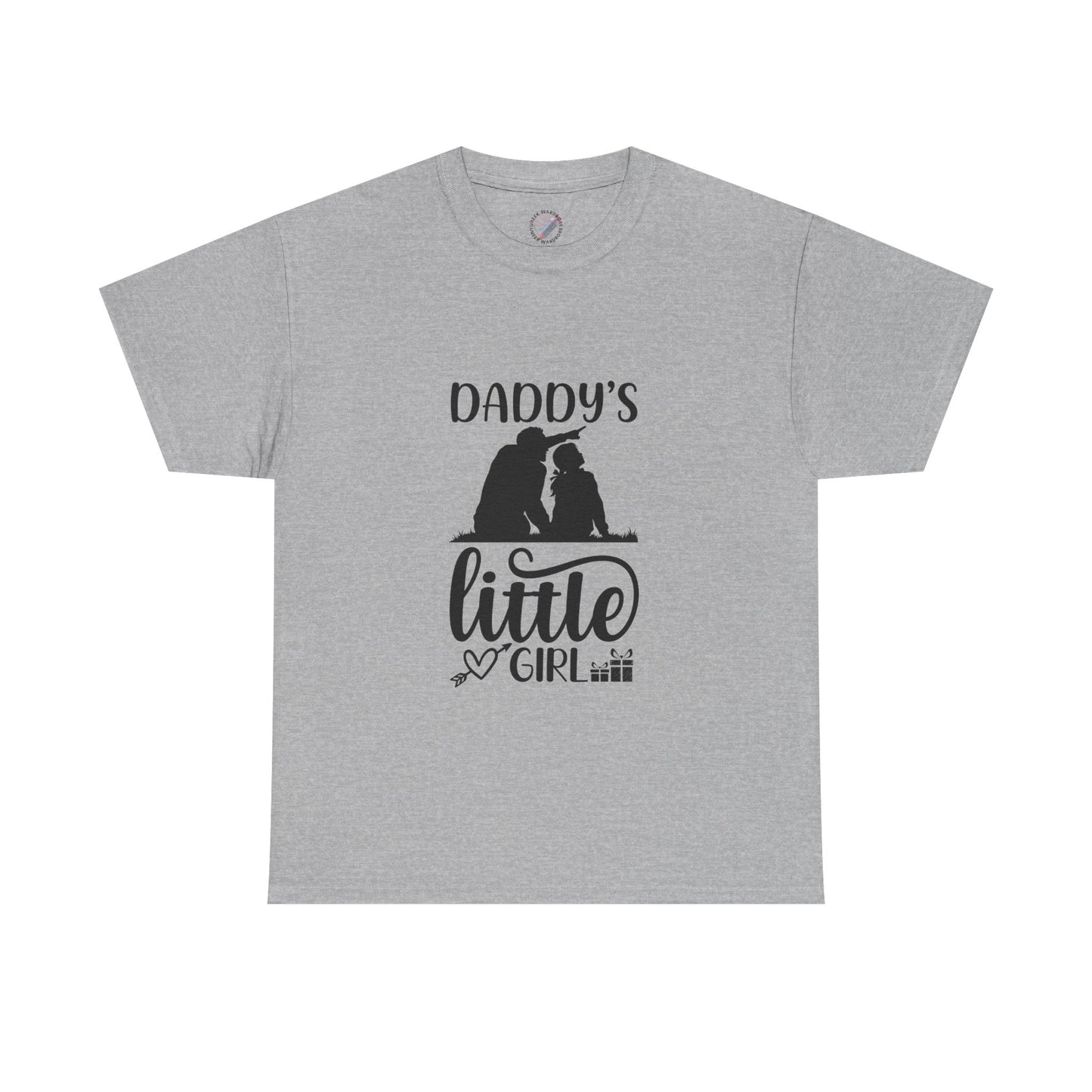 Daddy's Little Girl T-Shirt — Father Daughter Matching Tee, Cute Daddy's Little Girl Graphic Shirt for Dad Gifts & Family Photos