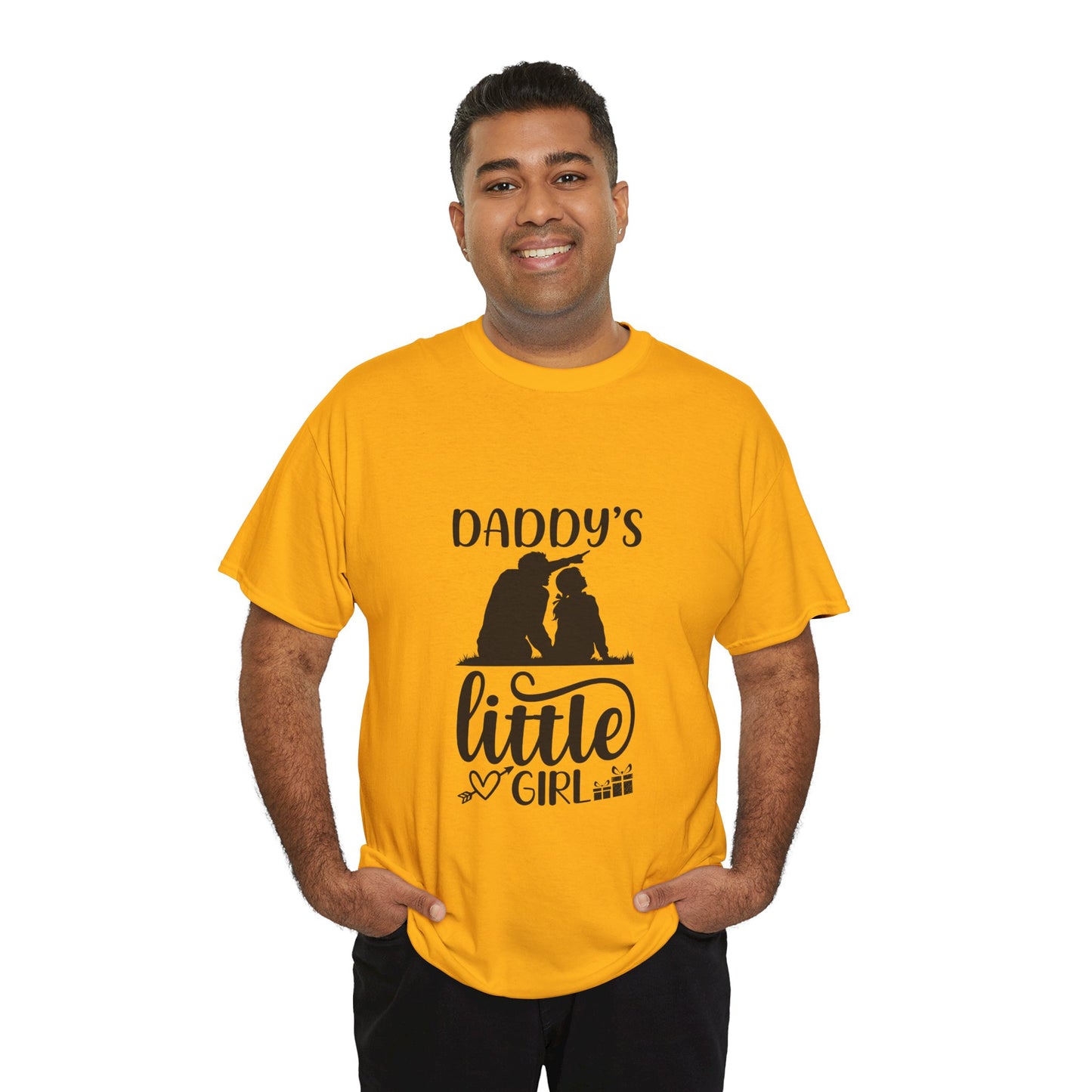 Daddy's Little Girl T-Shirt — Father Daughter Matching Tee, Cute Daddy's Little Girl Graphic Shirt for Dad Gifts & Family Photos