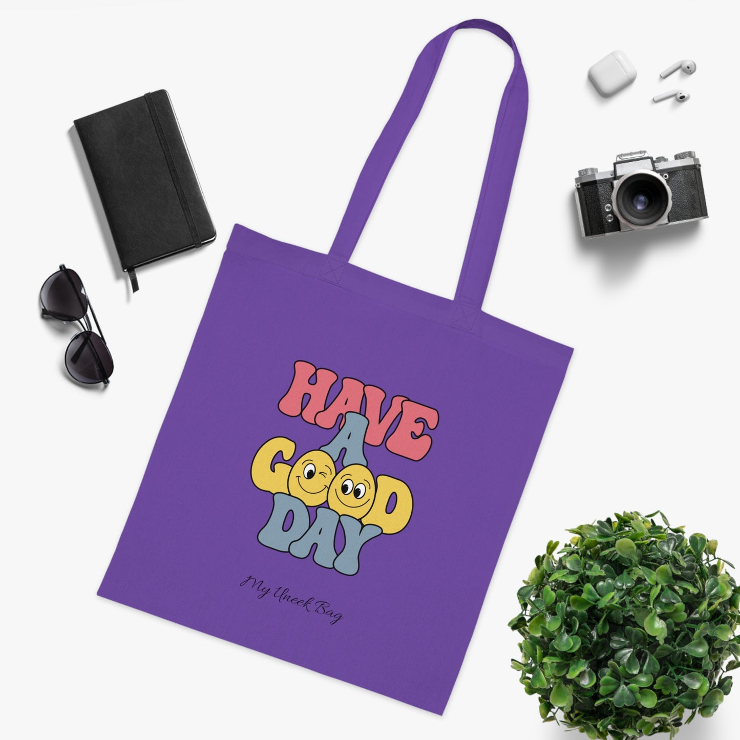 Have a Good Day Cotton Tote