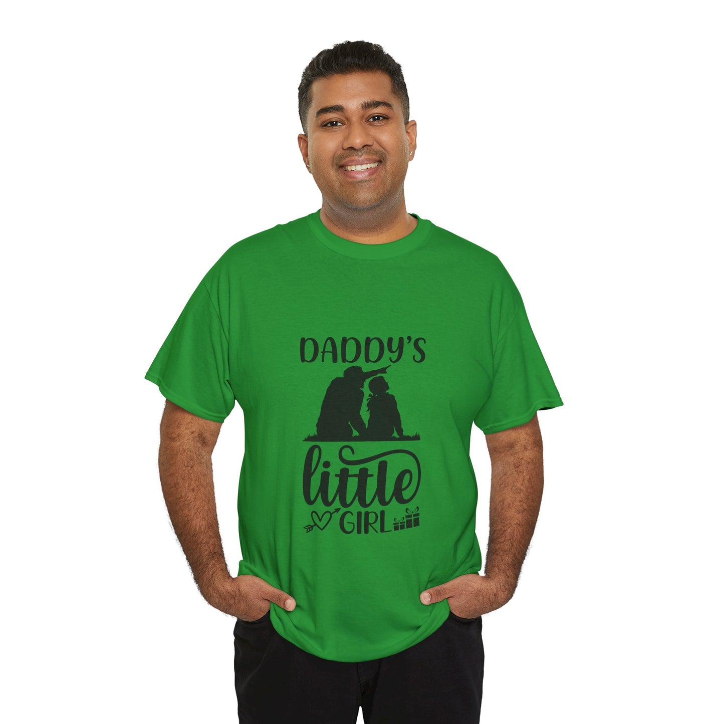Daddy's Little Girl T-Shirt — Father Daughter Matching Tee, Cute Daddy's Little Girl Graphic Shirt for Dad Gifts & Family Photos