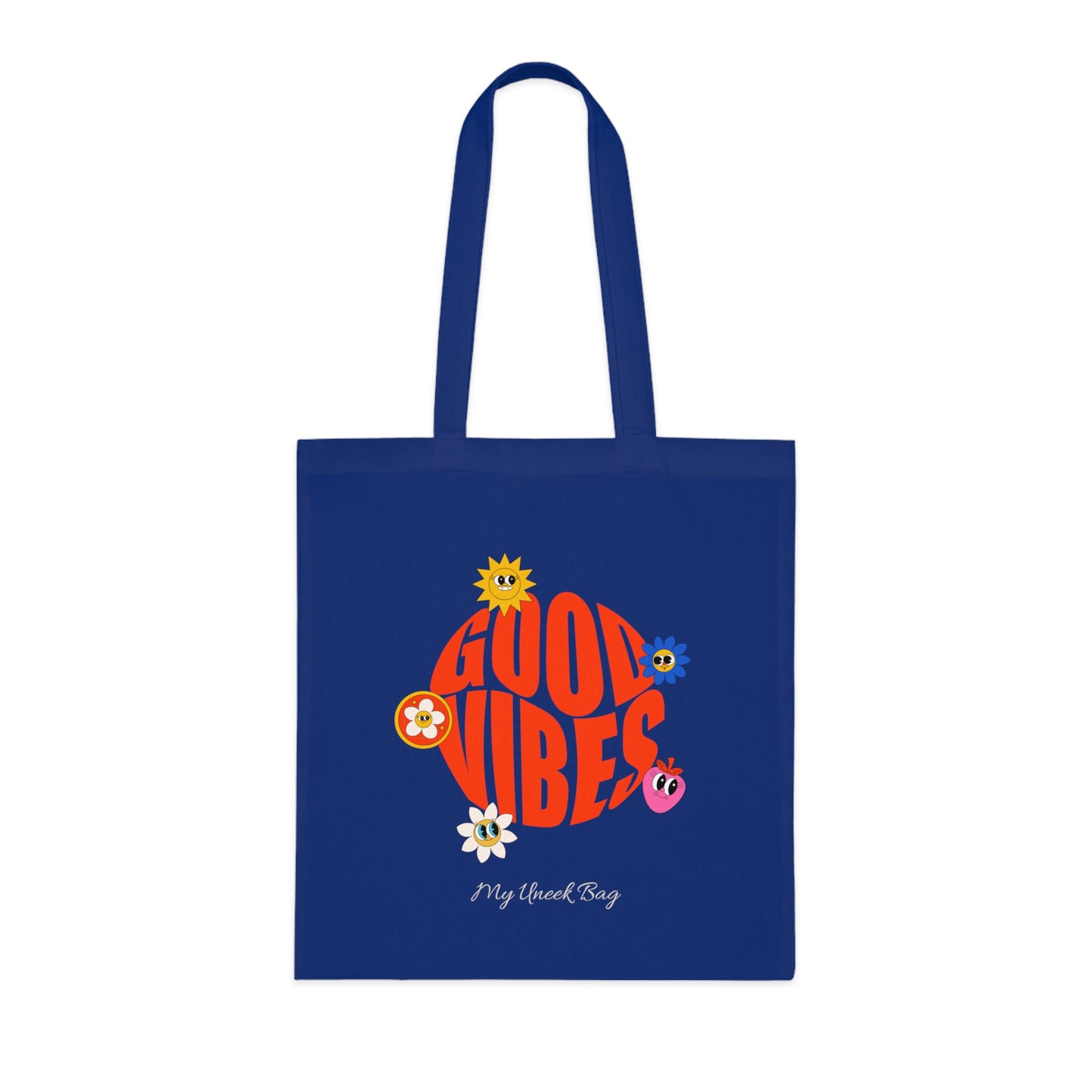 Good Vibes Cotton Tote Bag