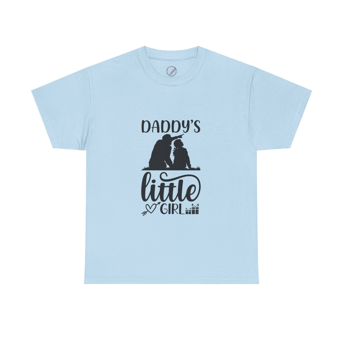 Daddy's Little Girl T-Shirt — Father Daughter Matching Tee, Cute Daddy's Little Girl Graphic Shirt for Dad Gifts & Family Photos
