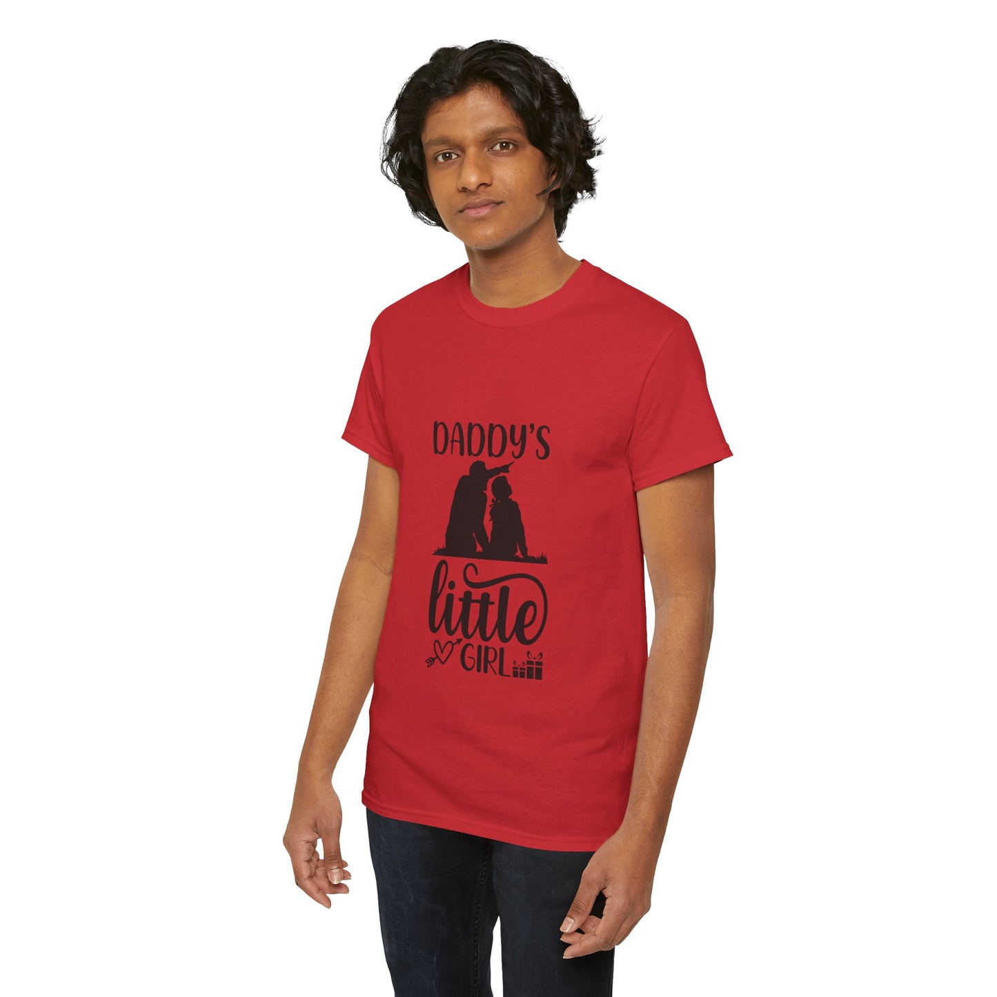 Daddy's Little Girl T-Shirt — Father Daughter Matching Tee, Cute Daddy's Little Girl Graphic Shirt for Dad Gifts & Family Photos