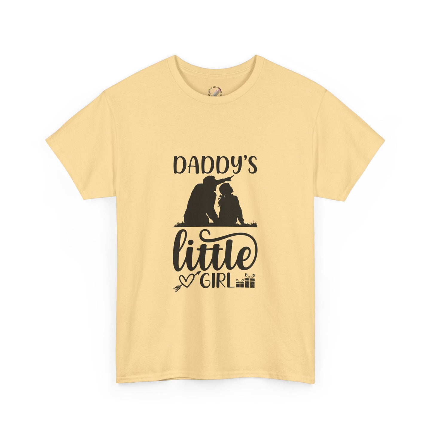 Daddy's Little Girl T-Shirt — Father Daughter Matching Tee, Cute Daddy's Little Girl Graphic Shirt for Dad Gifts & Family Photos