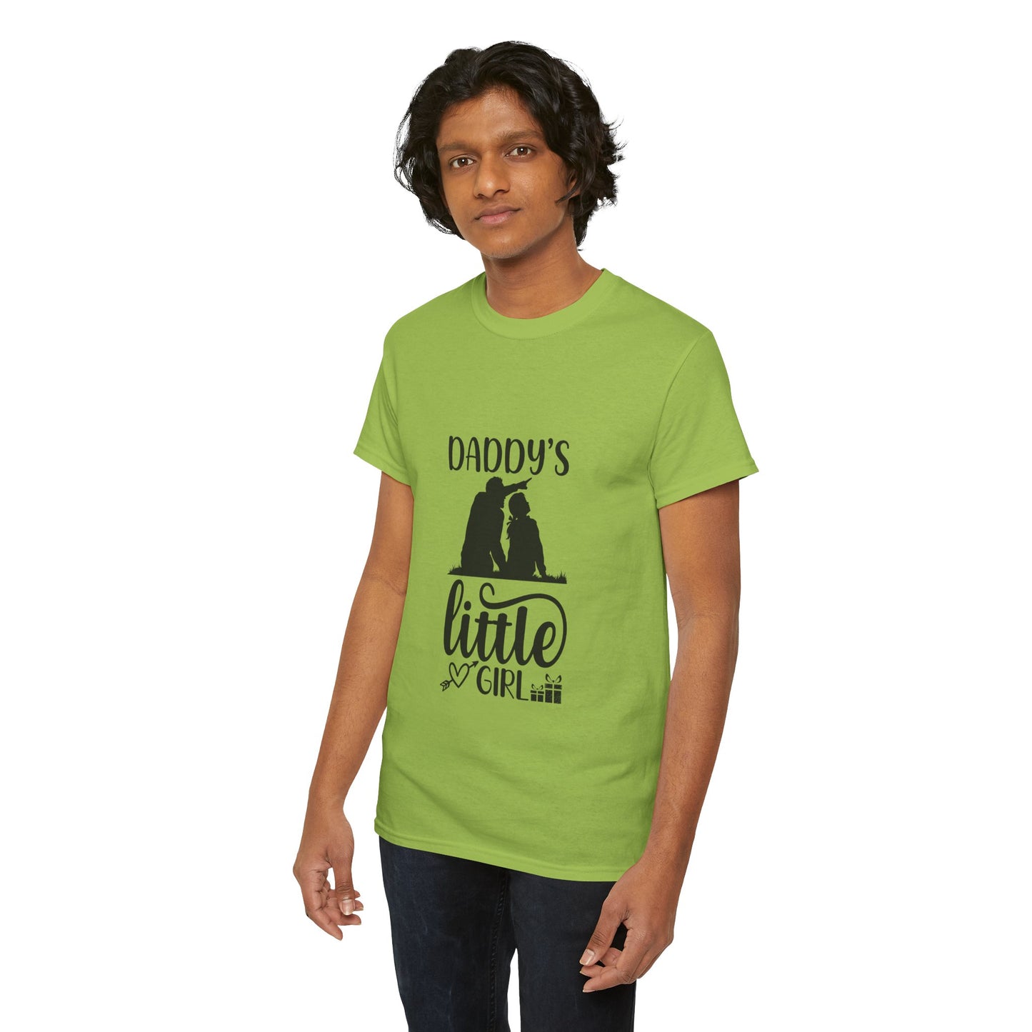 Daddy's Little Girl T-Shirt — Father Daughter Matching Tee, Cute Daddy's Little Girl Graphic Shirt for Dad Gifts & Family Photos