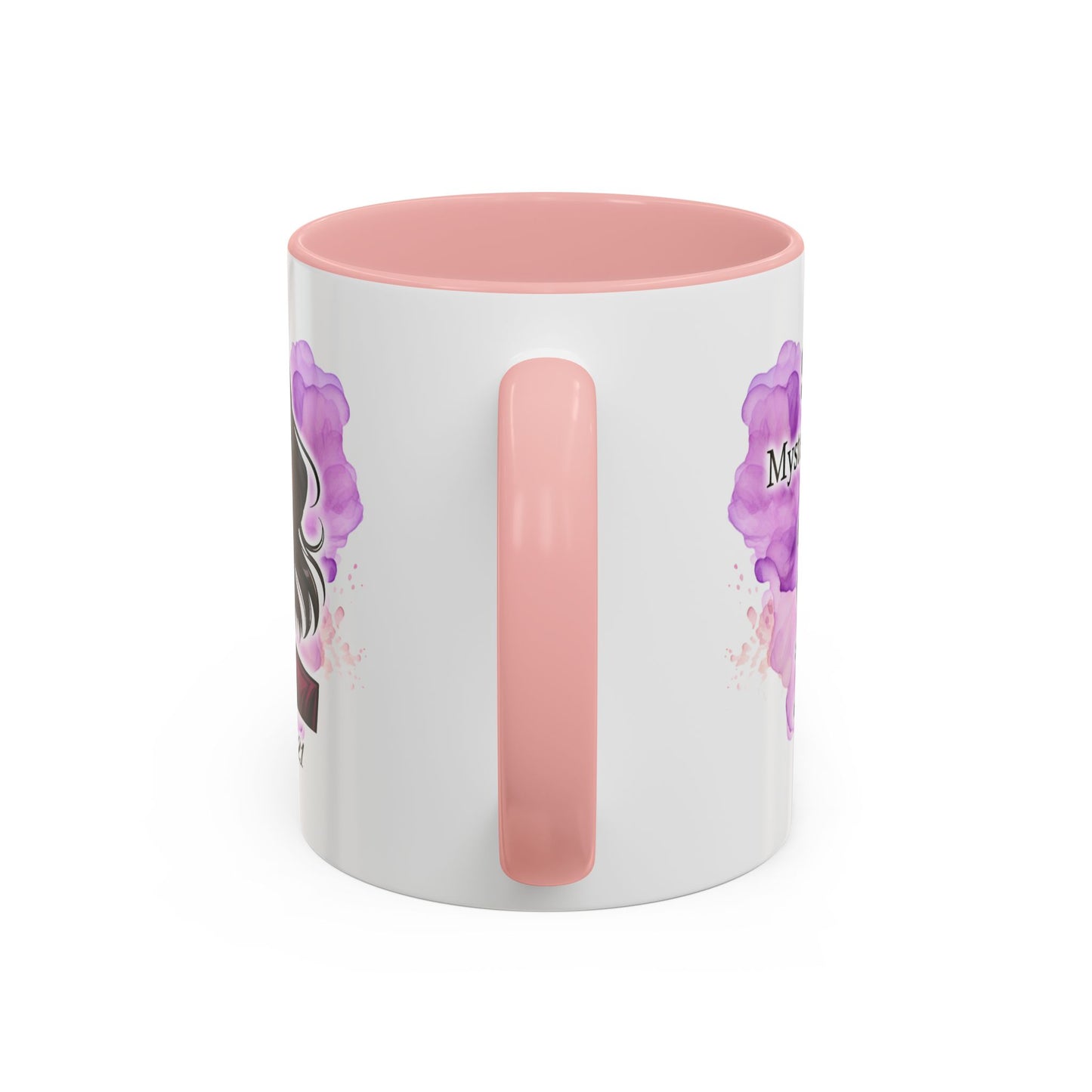 Scorpio Accent Coffee Mug — Zodiac Scorpio Girl Design (Oct 23–Nov 21)