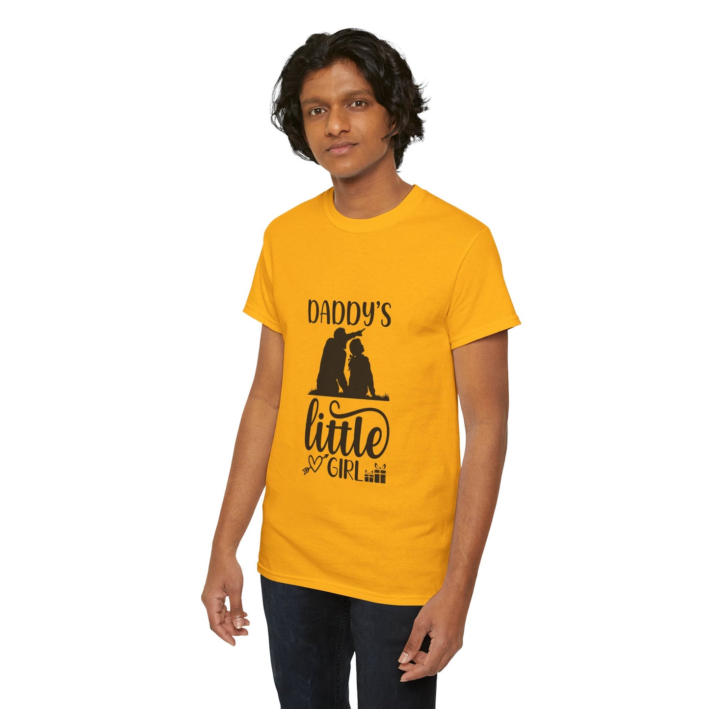 Daddy's Little Girl T-Shirt — Father Daughter Matching Tee, Cute Daddy's Little Girl Graphic Shirt for Dad Gifts & Family Photos